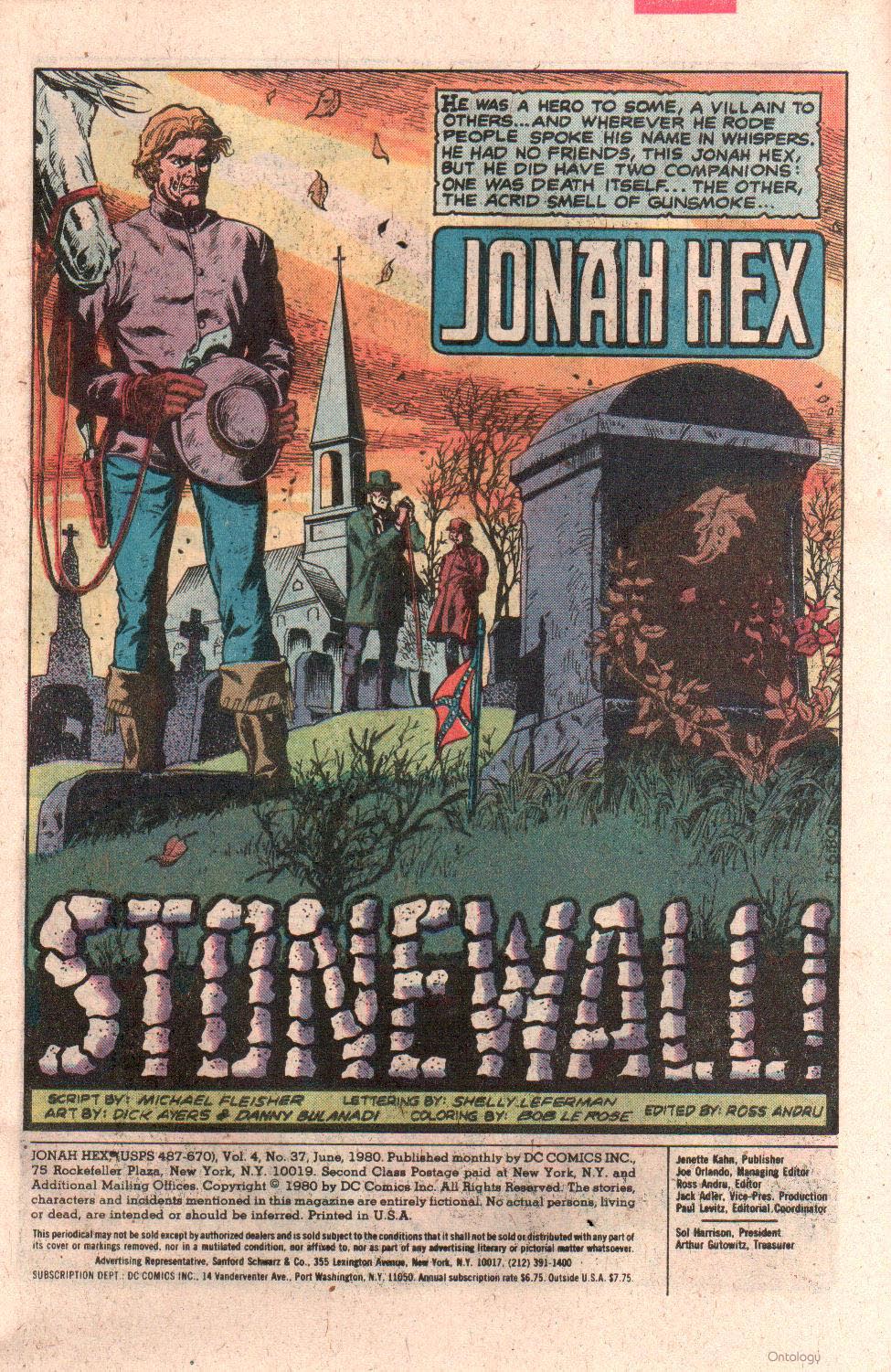 Read online Jonah Hex (1977) comic -  Issue #37 - 3