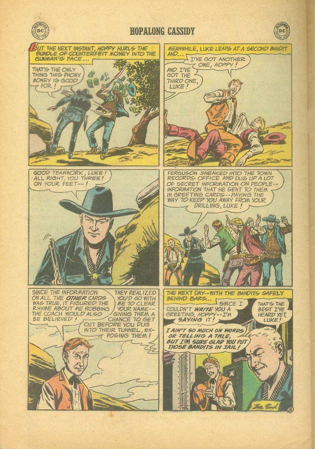 Read online Hopalong Cassidy comic -  Issue #105 - 32