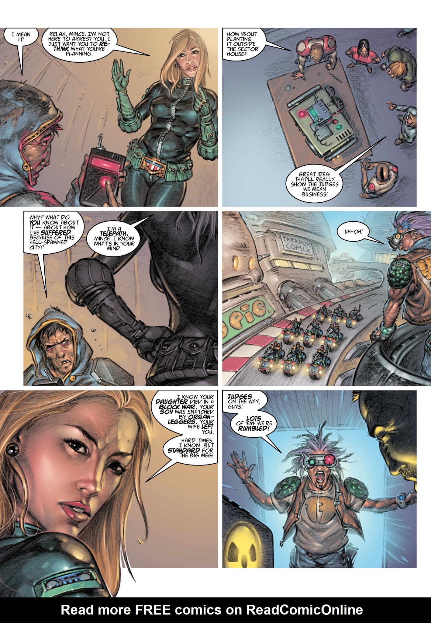 Read online Judge Anderson: The Psi Files comic -  Issue # TPB 5 - 226