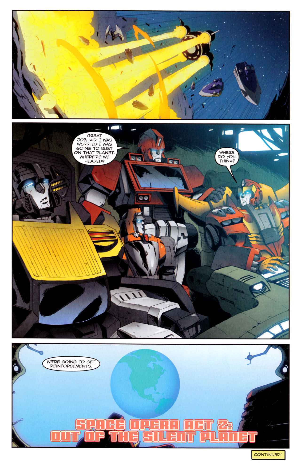 Read online The Transformers (2009) comic -  Issue #20 - 26