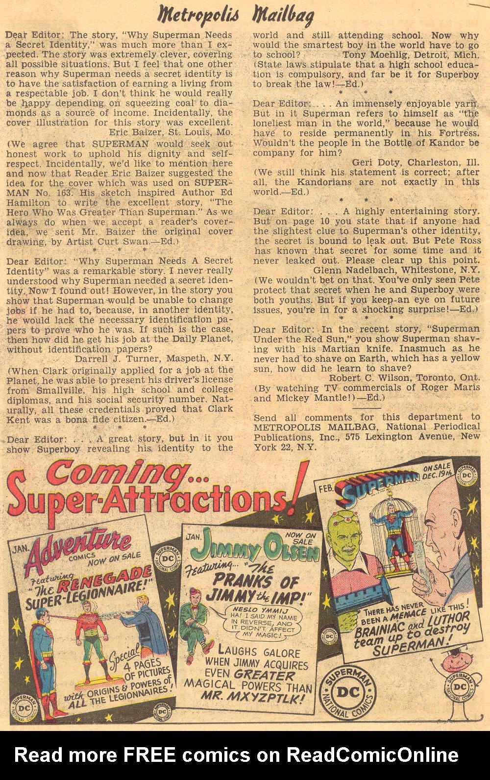 Read online Action Comics (1938) comic -  Issue #308 - 34