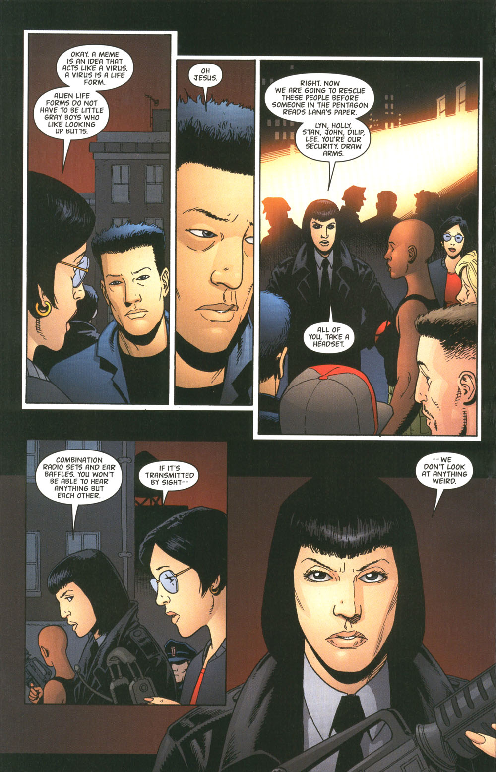 Read online Global Frequency comic -  Issue #3 - 11