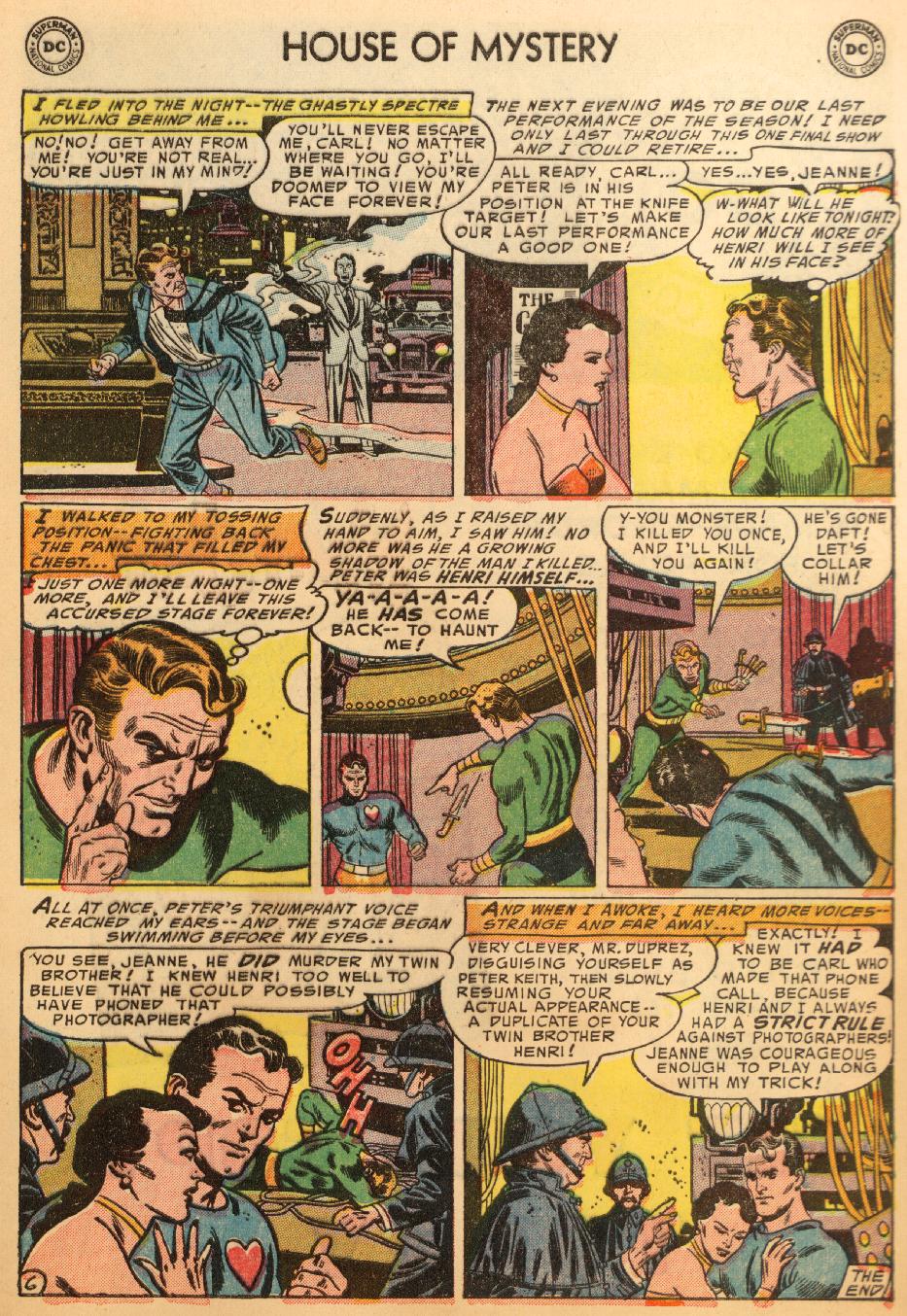 Read online House of Mystery (1951) comic -  Issue #26 - 33