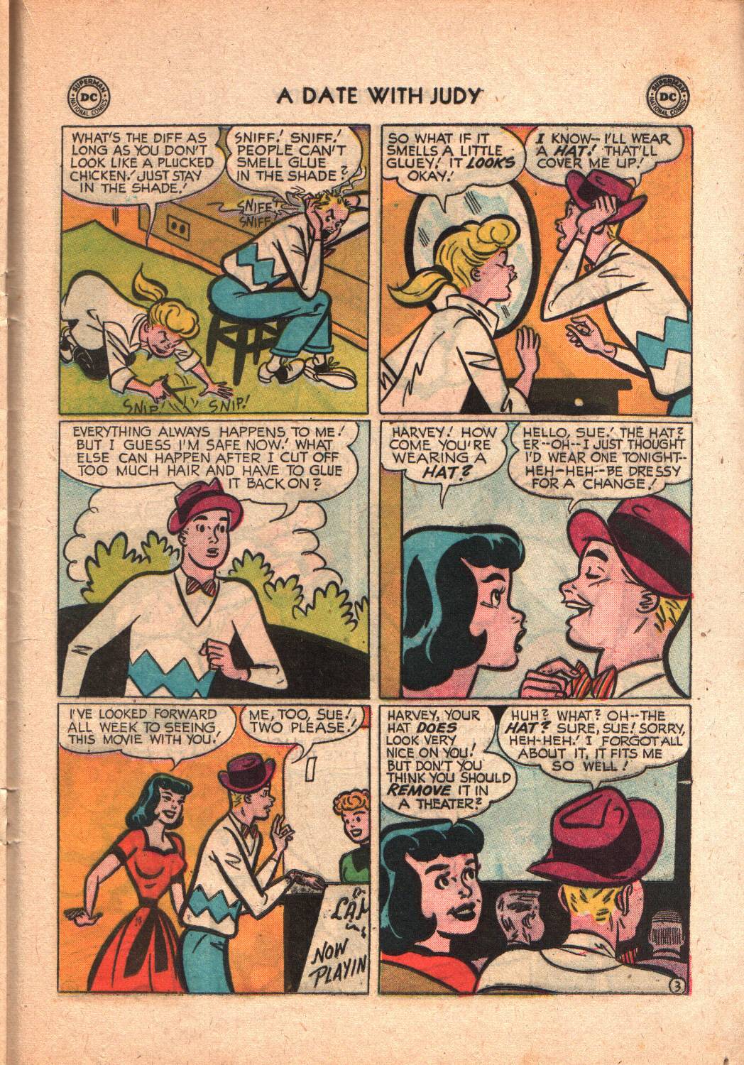 Read online A Date with Judy comic -  Issue #60 - 21