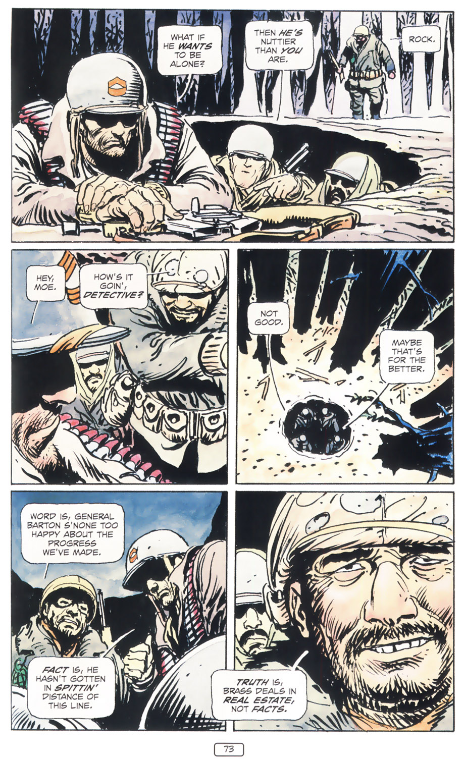 Read online Sgt. Rock: Between Hell & A Hard Place comic -  Issue # TPB - 79