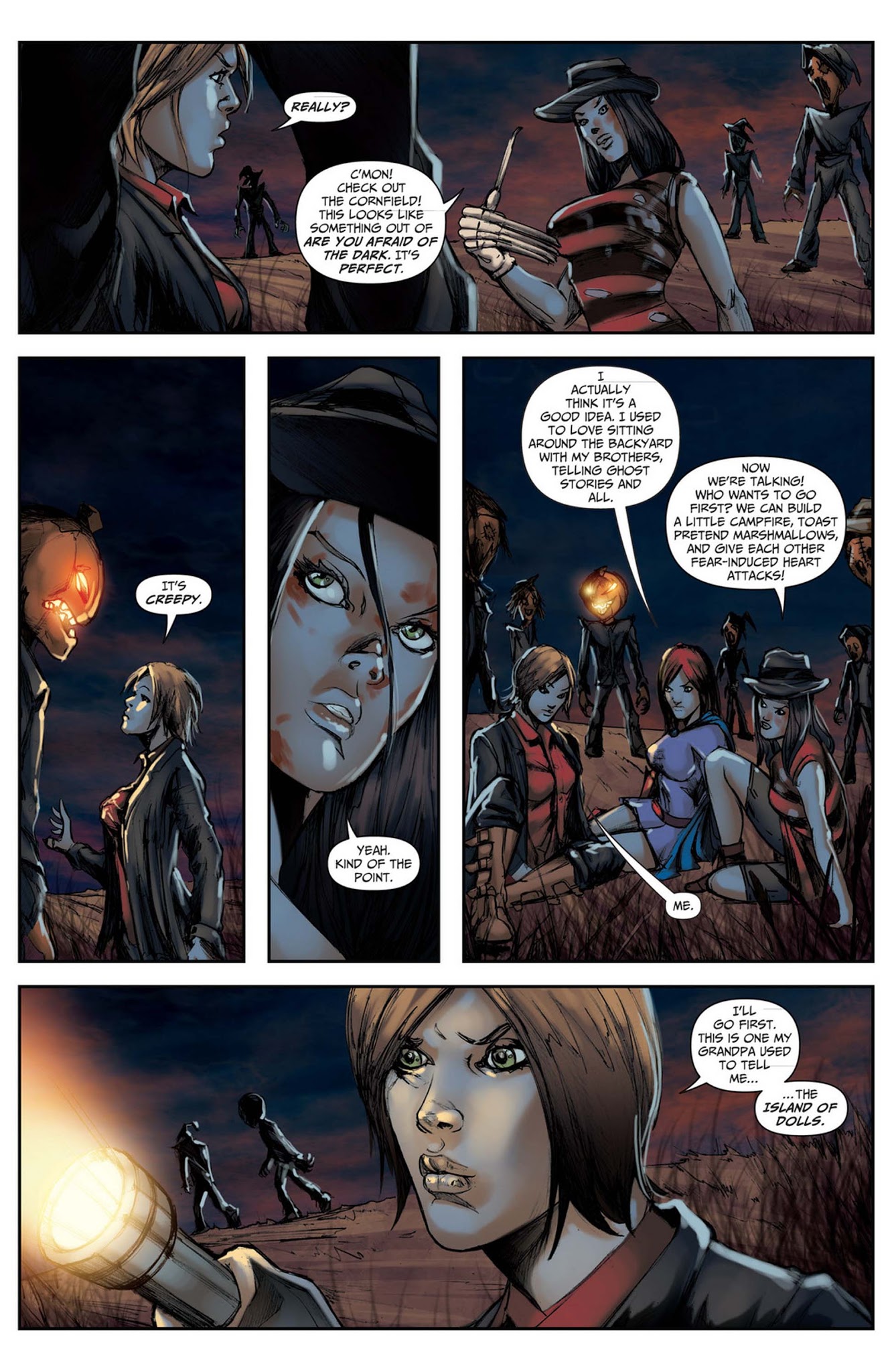 Read online Grimm Fairy Tales: Halloween Special comic -  Issue #4 - 6