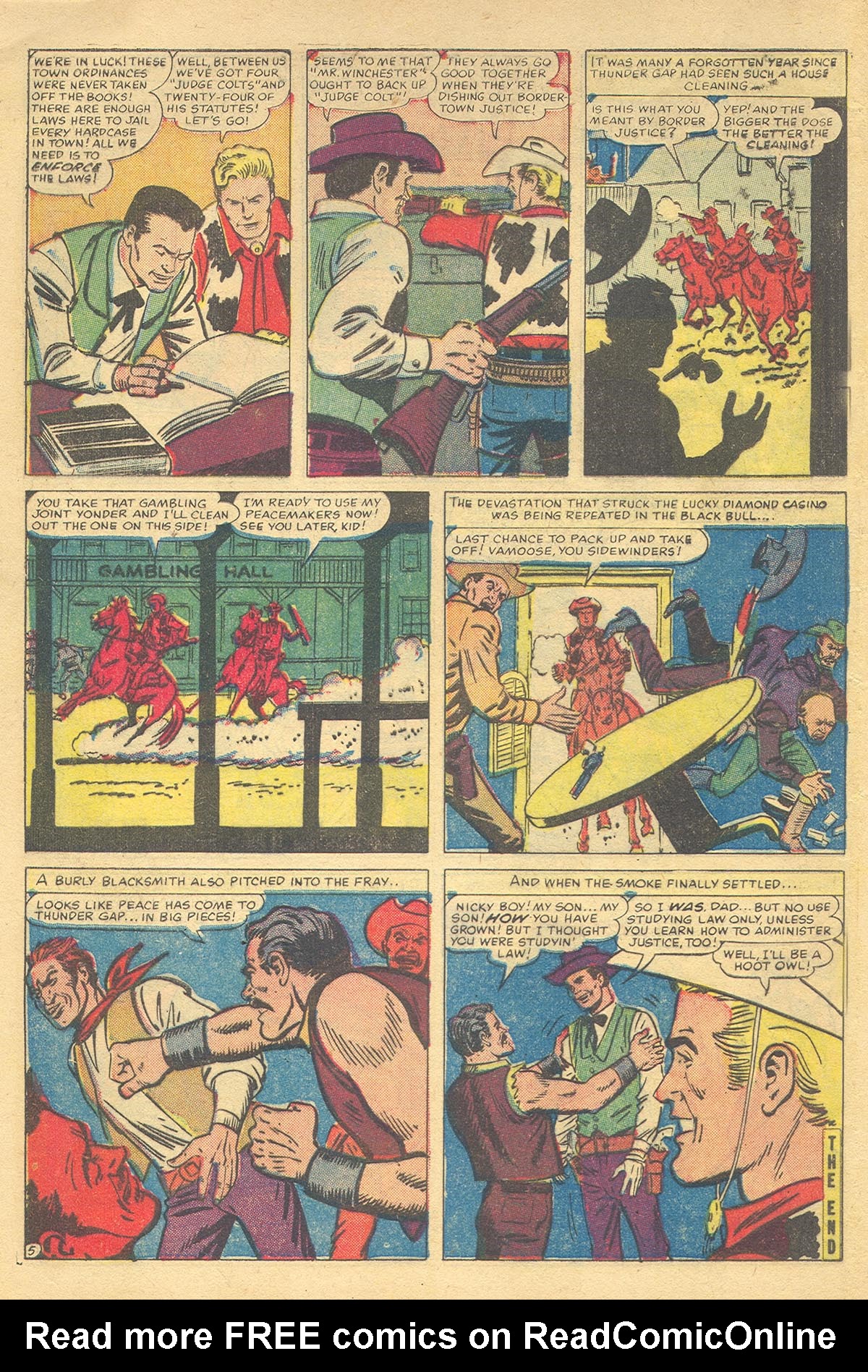 Read online Kid Colt Outlaw comic -  Issue #74 - 32