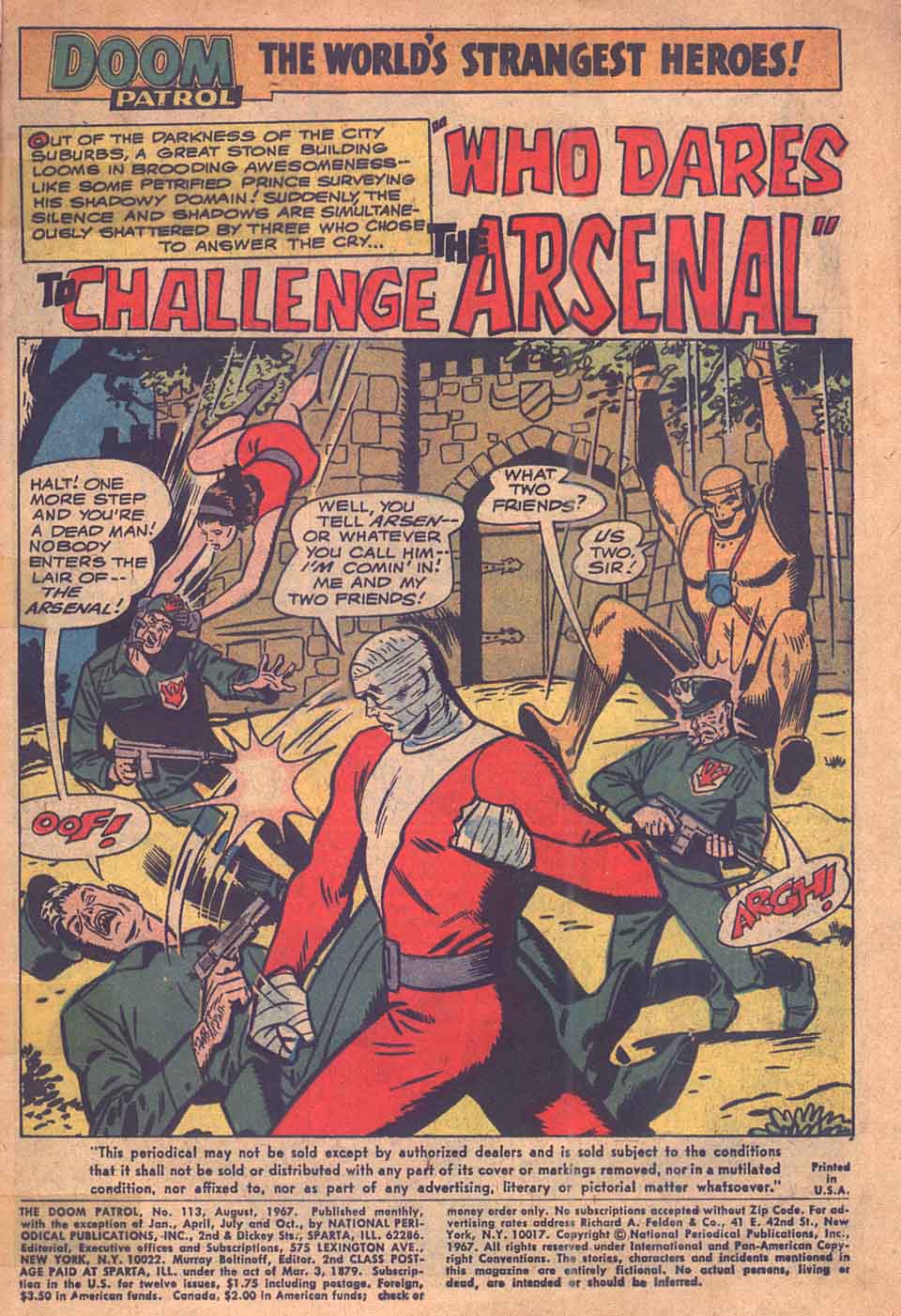 Read online Doom Patrol (1964) comic -  Issue #113 - 3