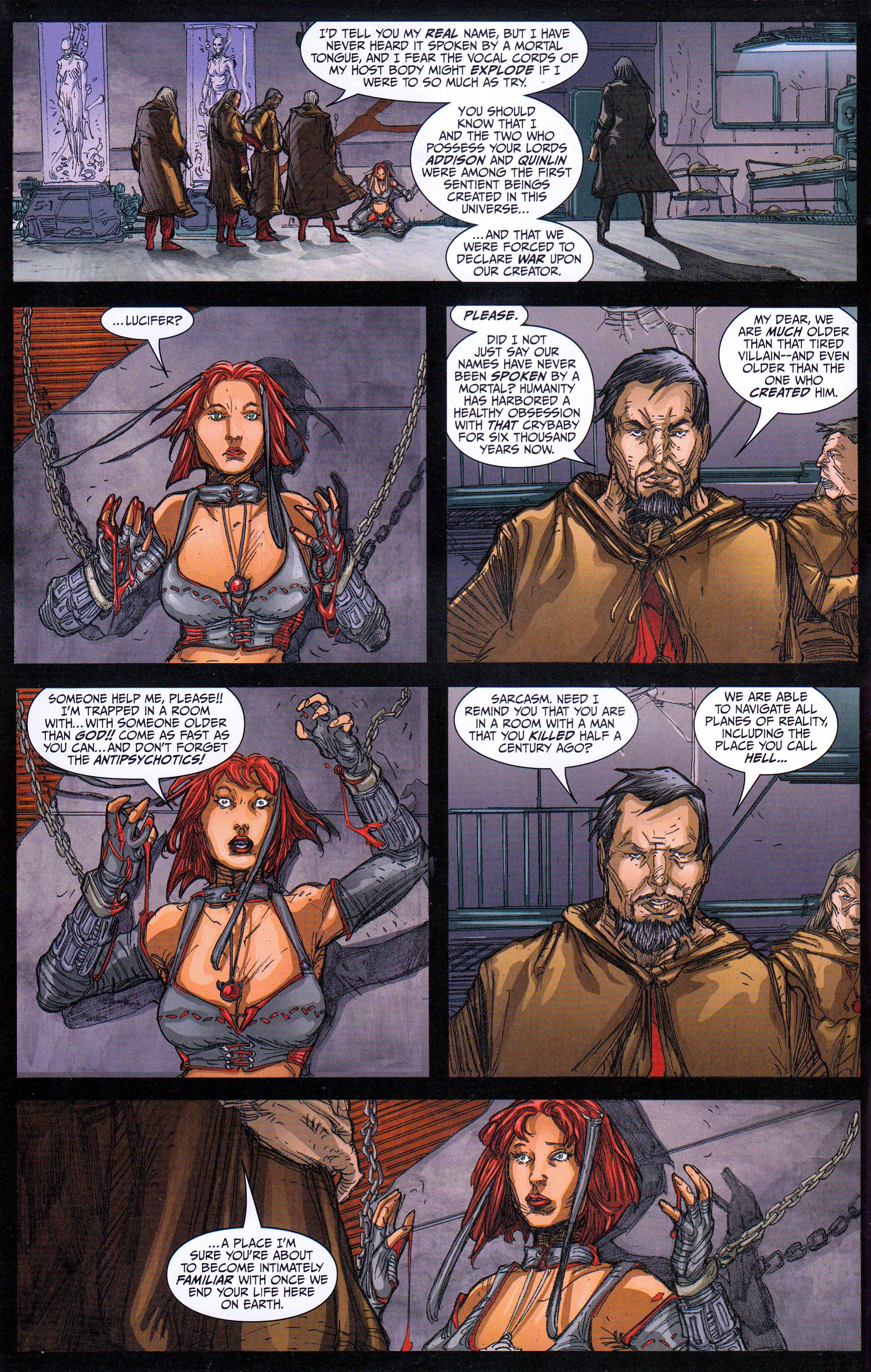 Read online BloodRayne: Red Blood Run comic -  Issue #3 - 13