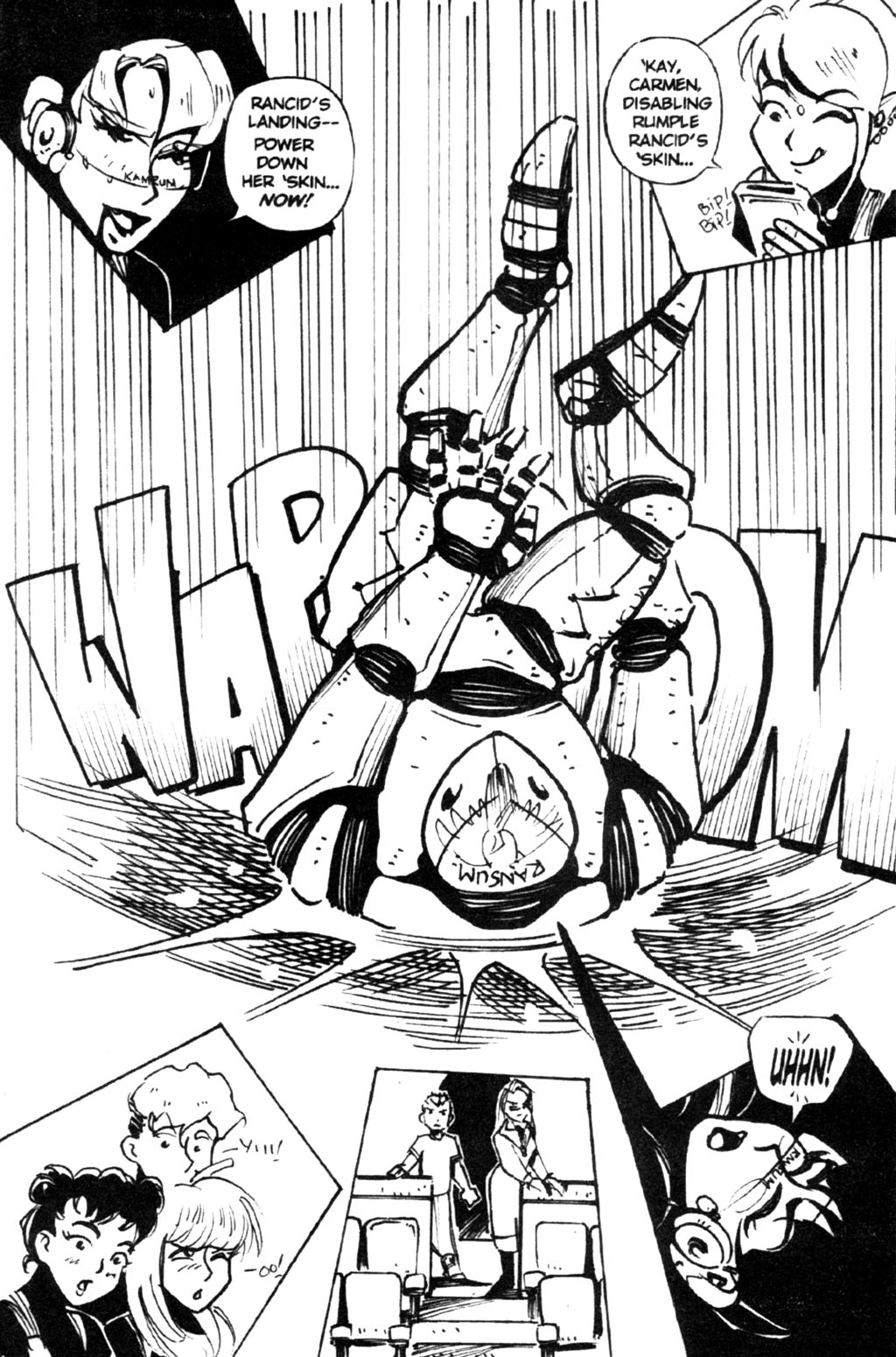 Read online Rumble Girls: Silky Warrior Tansie comic -  Issue #2 - 3