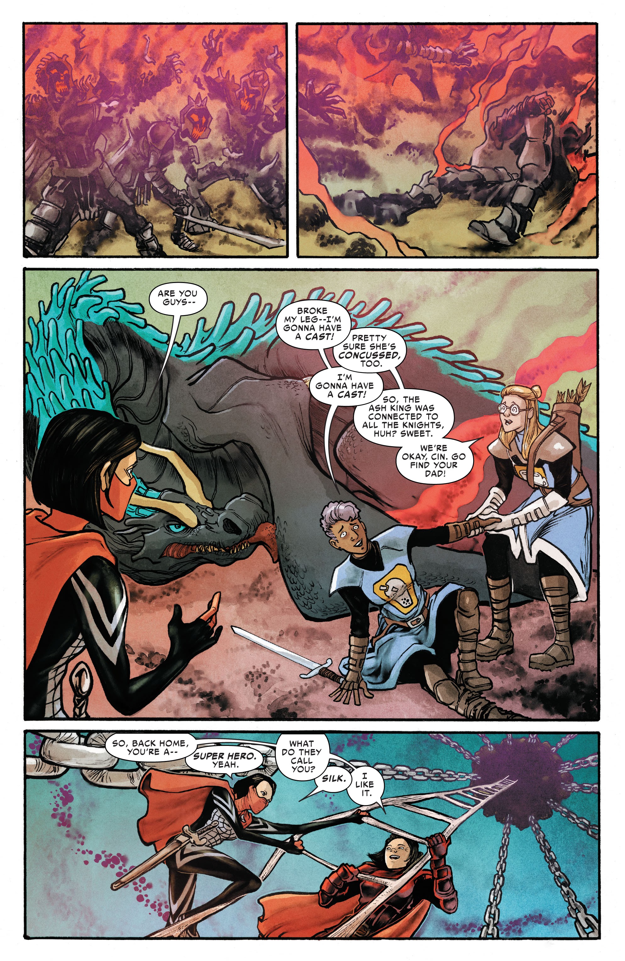 Read online Silk: Out of the Spider-Verse comic -  Issue # TPB 3 (Part 1) - 94