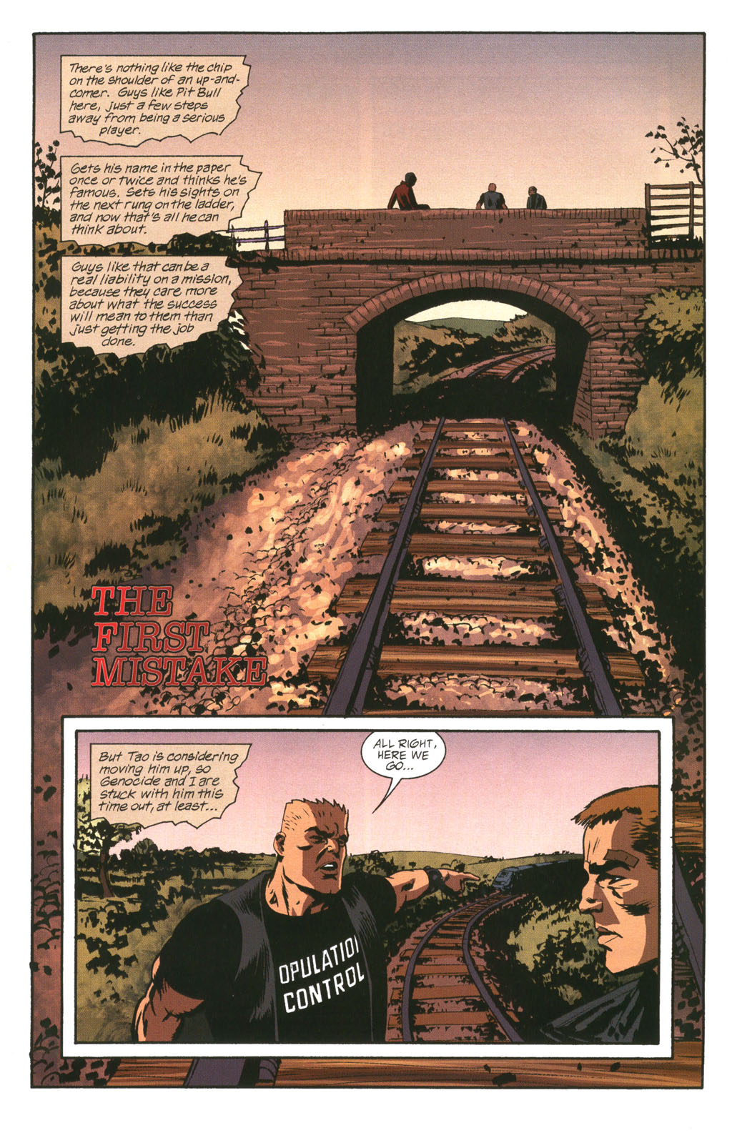 Read online Sleeper comic -  Issue #6 - 6