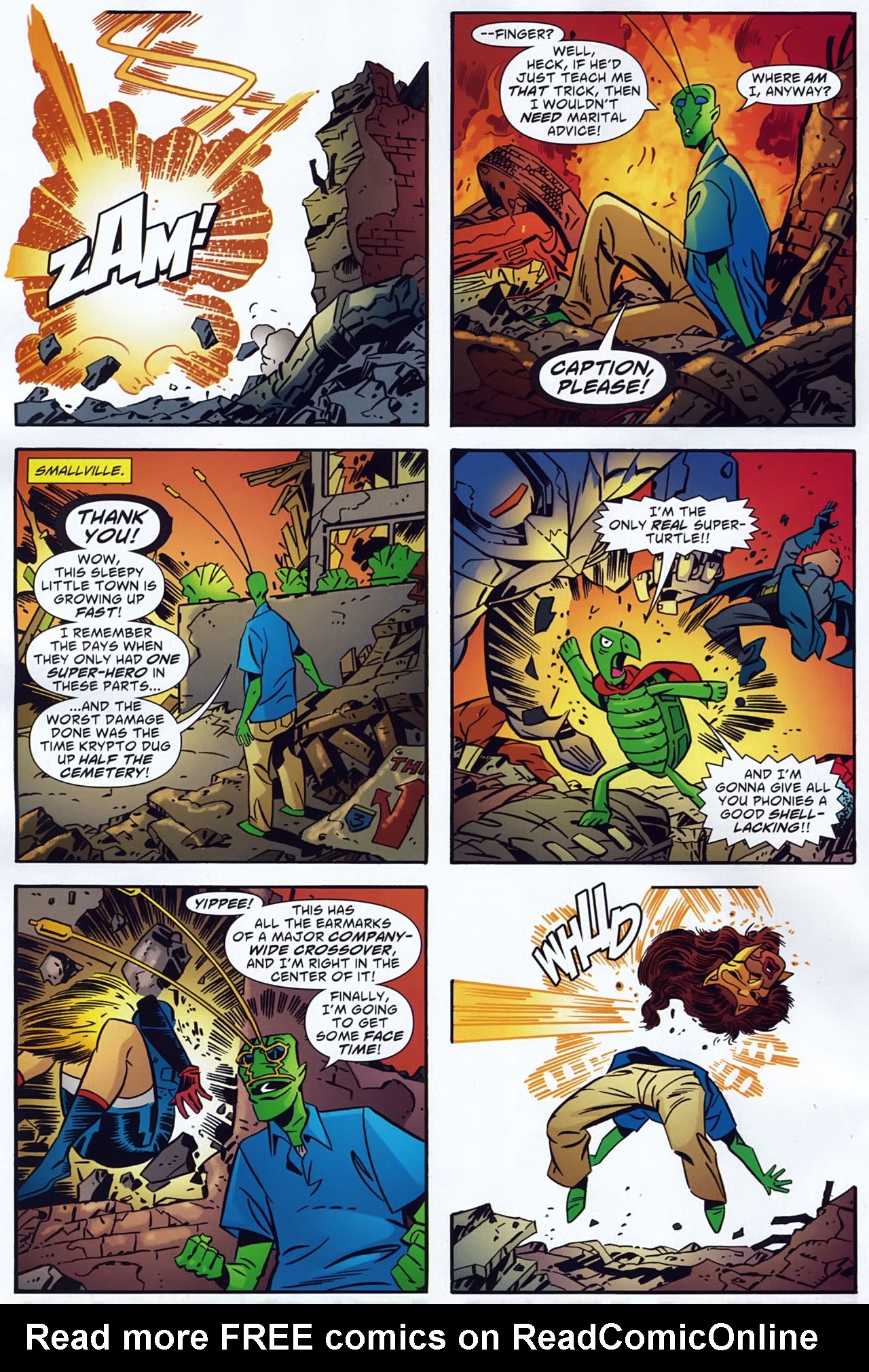 Read online Ambush Bug: Year None comic -  Issue #3 - 14