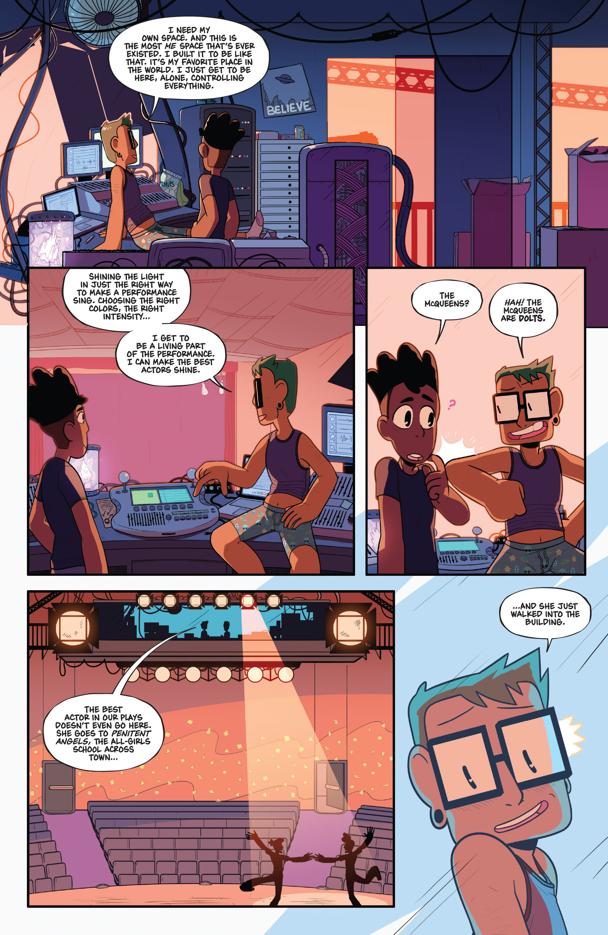 Read online The Backstagers comic -  Issue #3 - 5