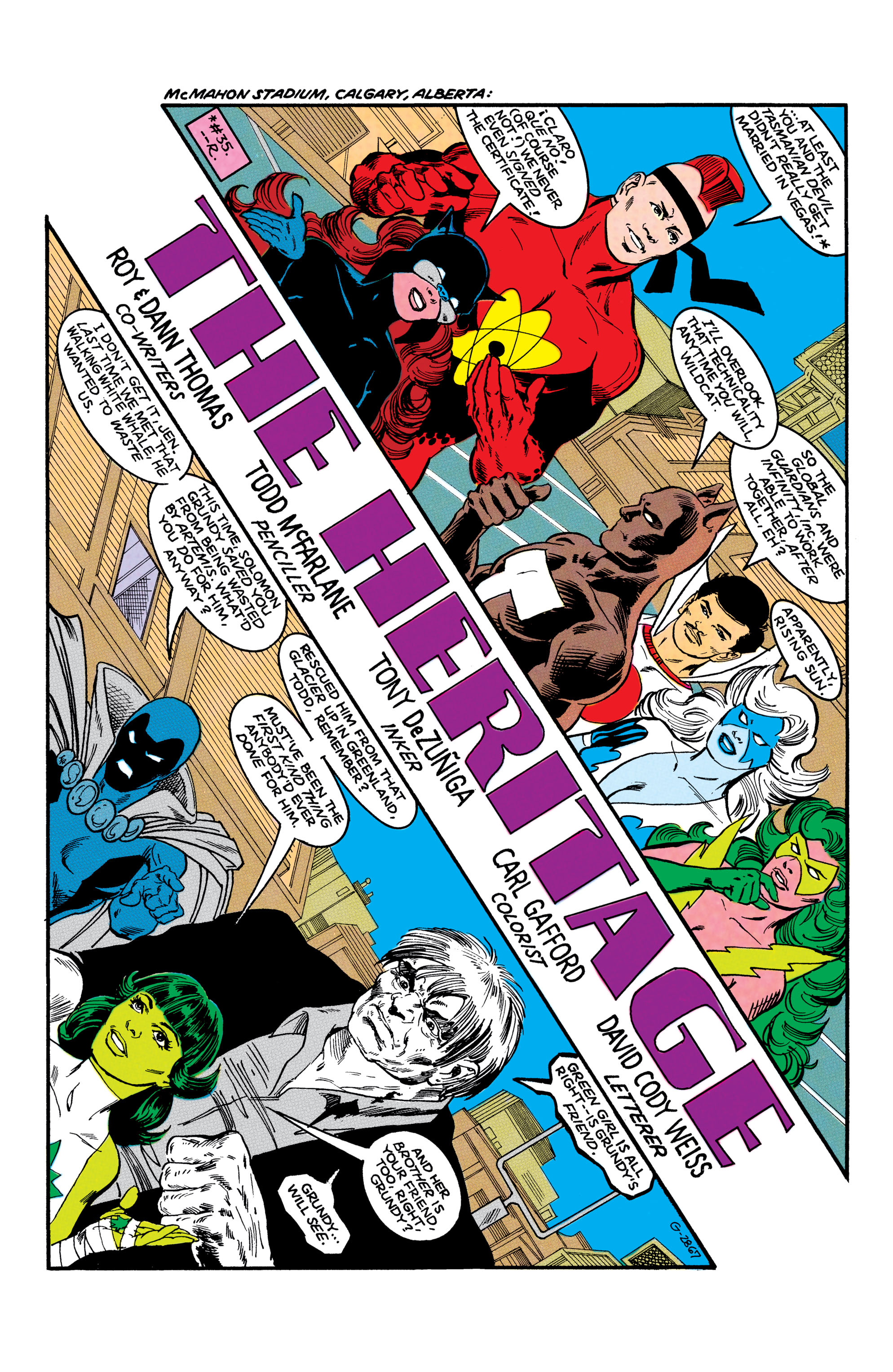 Read online Infinity Inc. (1984) comic -  Issue #37 - 2