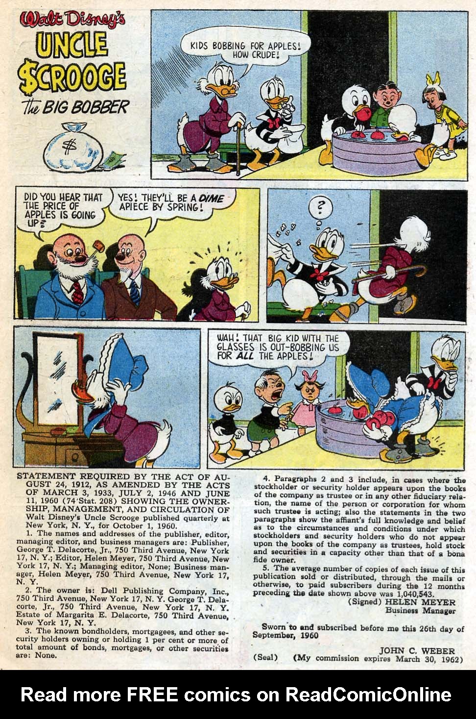 Read online Uncle Scrooge (1953) comic -  Issue #33 - 34