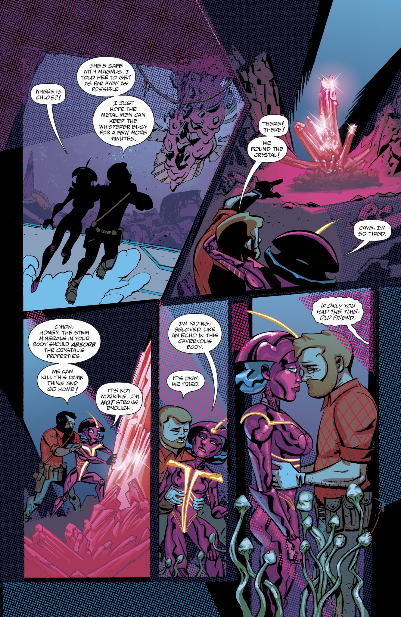 Read online Cave Carson Has a Cybernetic Eye comic -  Issue #12 - 6