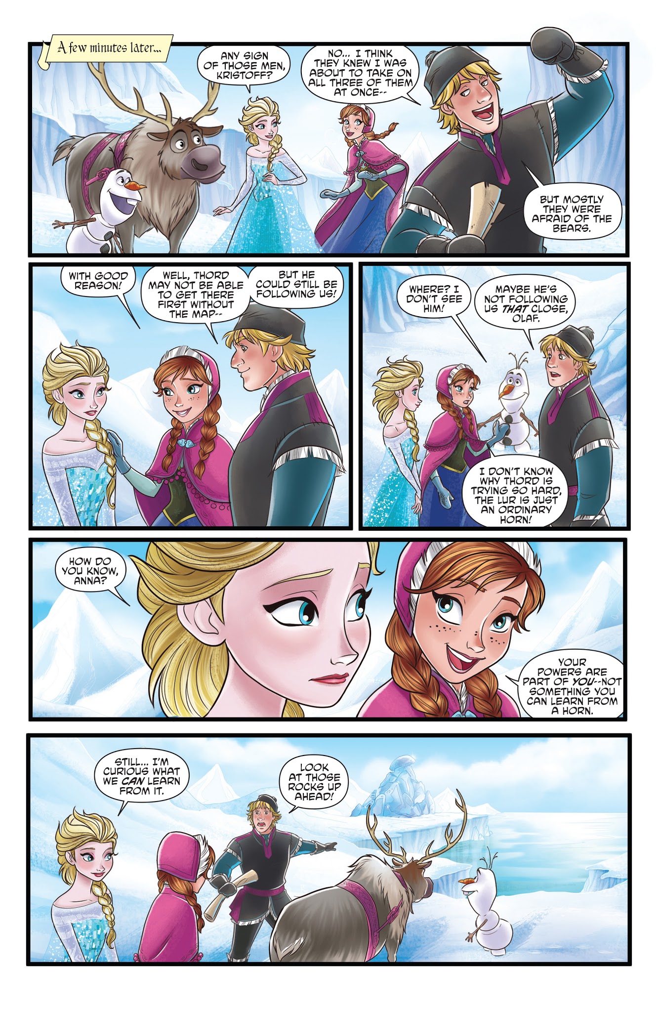 Read online Disney Frozen comic -  Issue #4 - 13