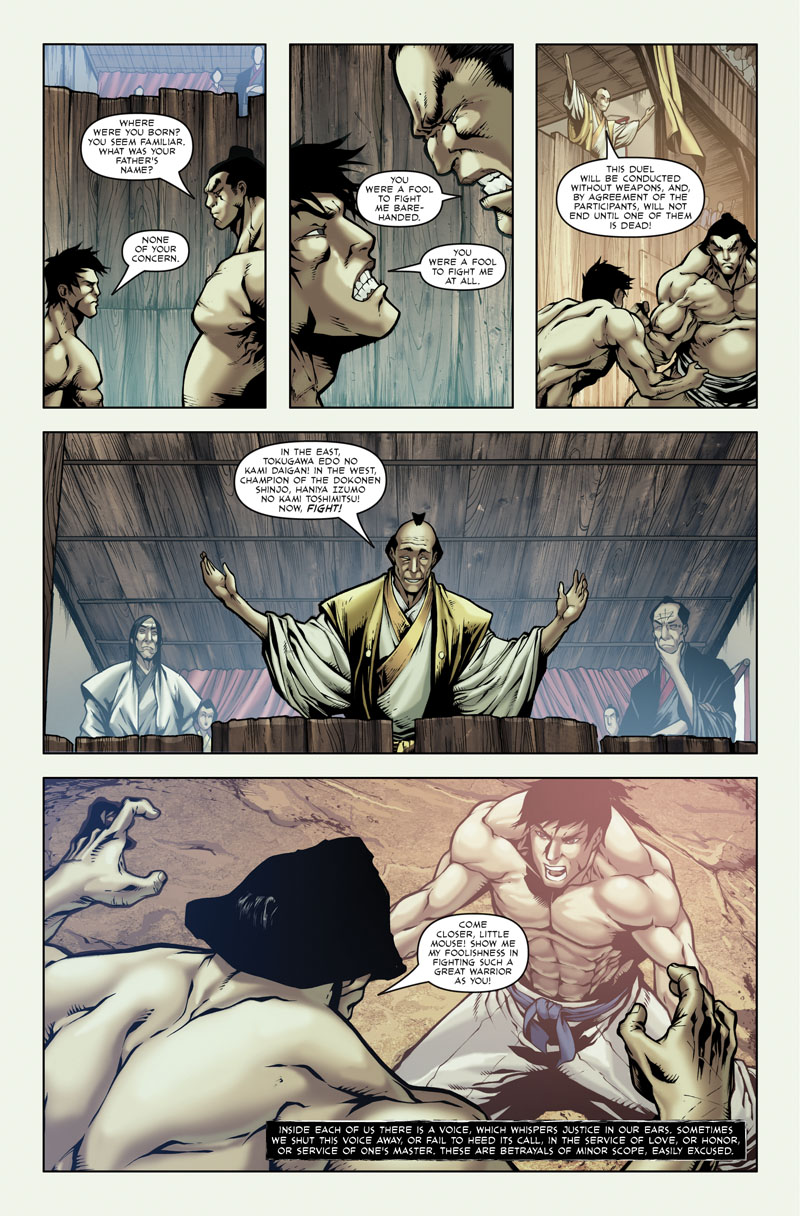 Read online Samurai's Blood comic -  Issue #4 - 18