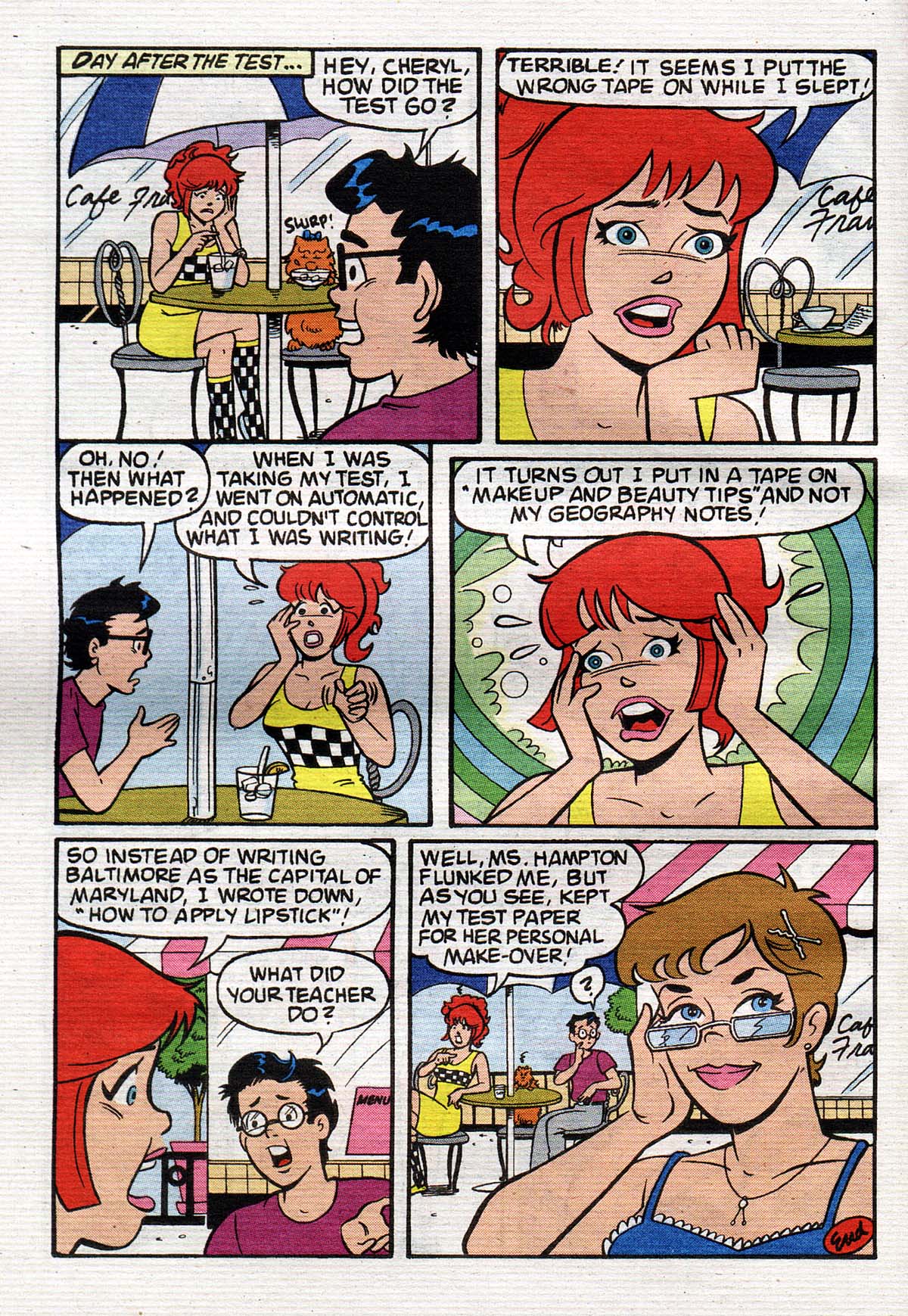 Read online Betty and Veronica Digest Magazine comic -  Issue #150 - 22