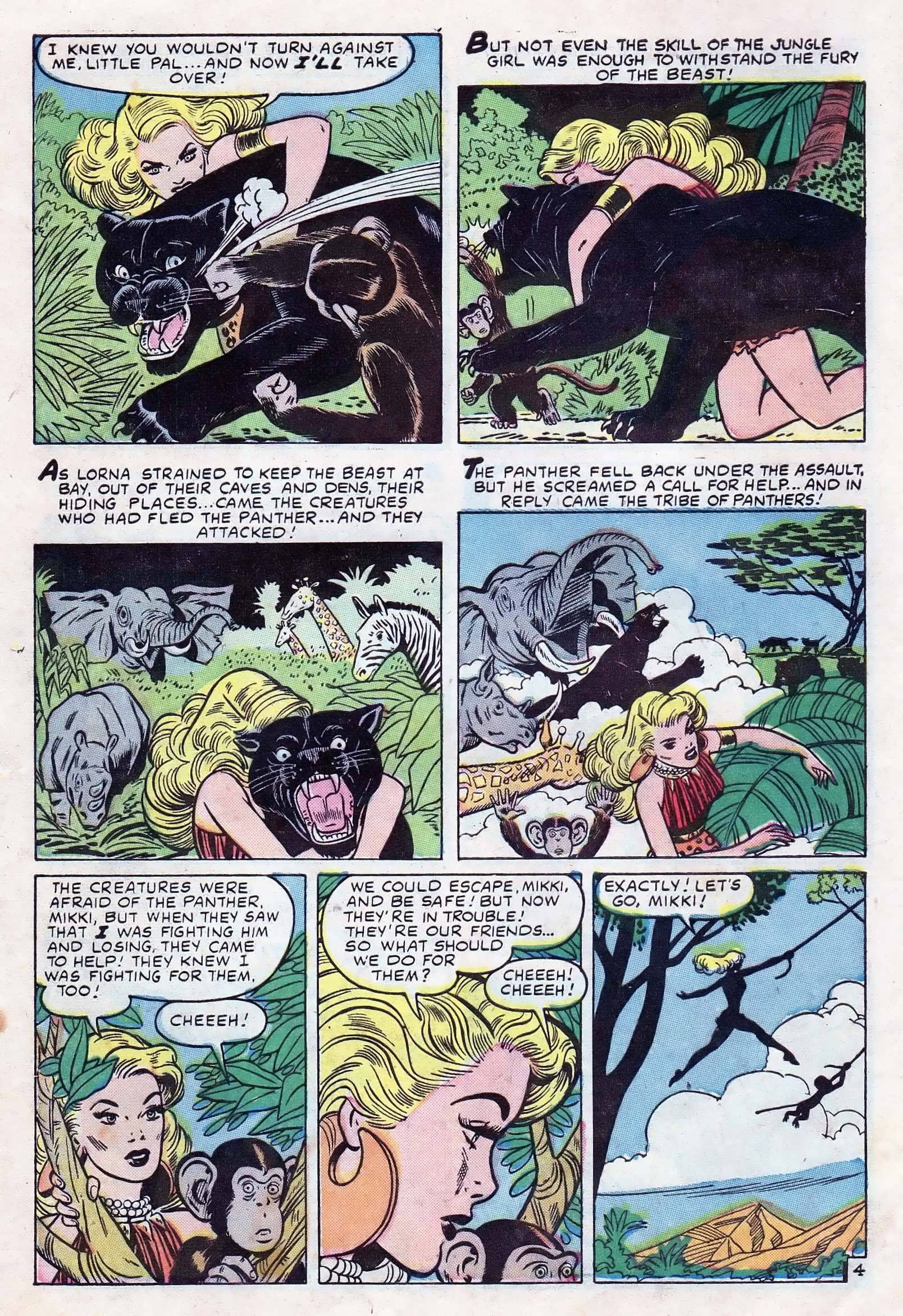 Read online Lorna, The Jungle Girl comic -  Issue #16 - 5