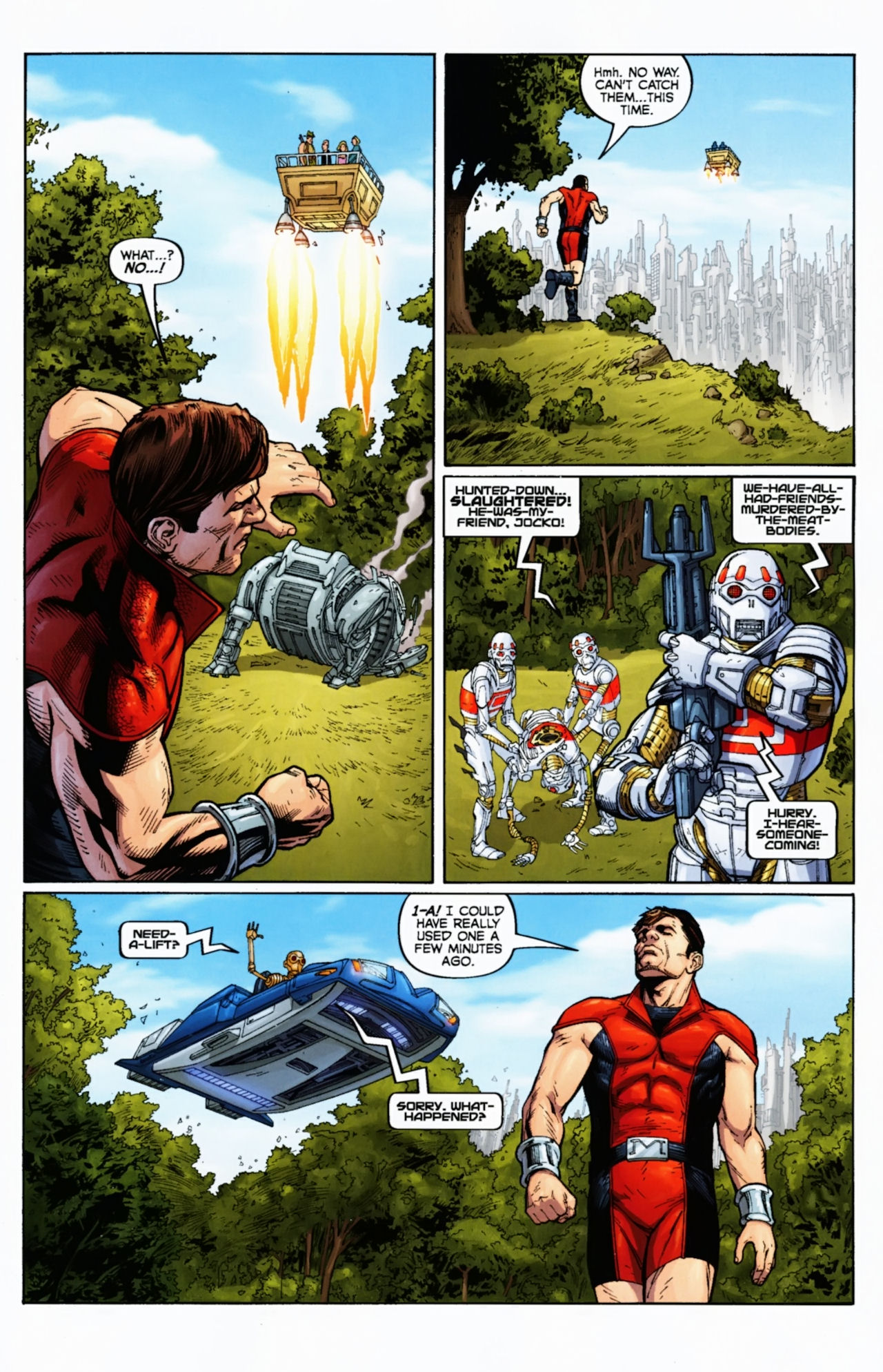 Read online Magnus, Robot Fighter (2010) comic -  Issue #4 - 13