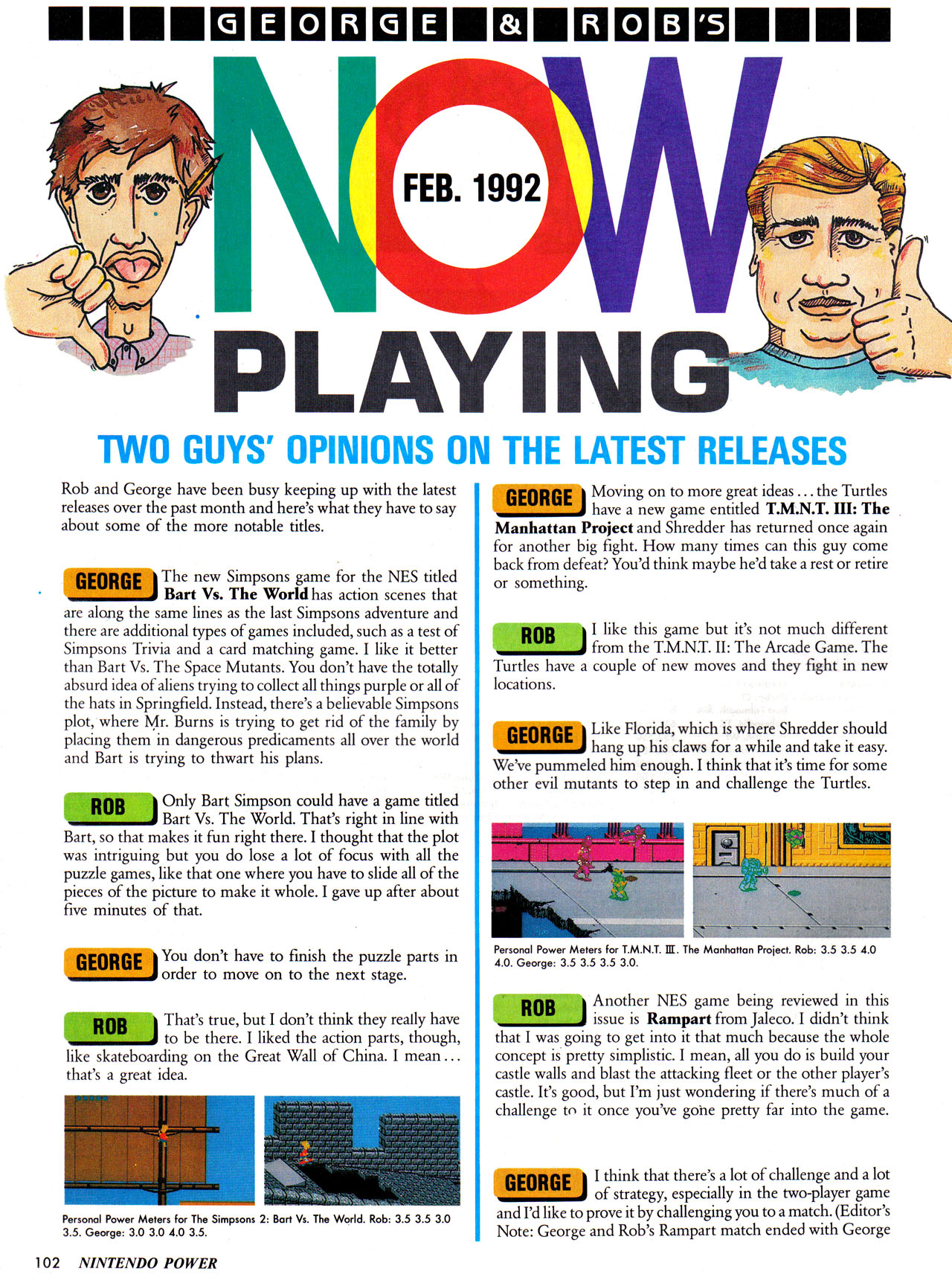 Read online Nintendo Power comic -  Issue #33 - 109