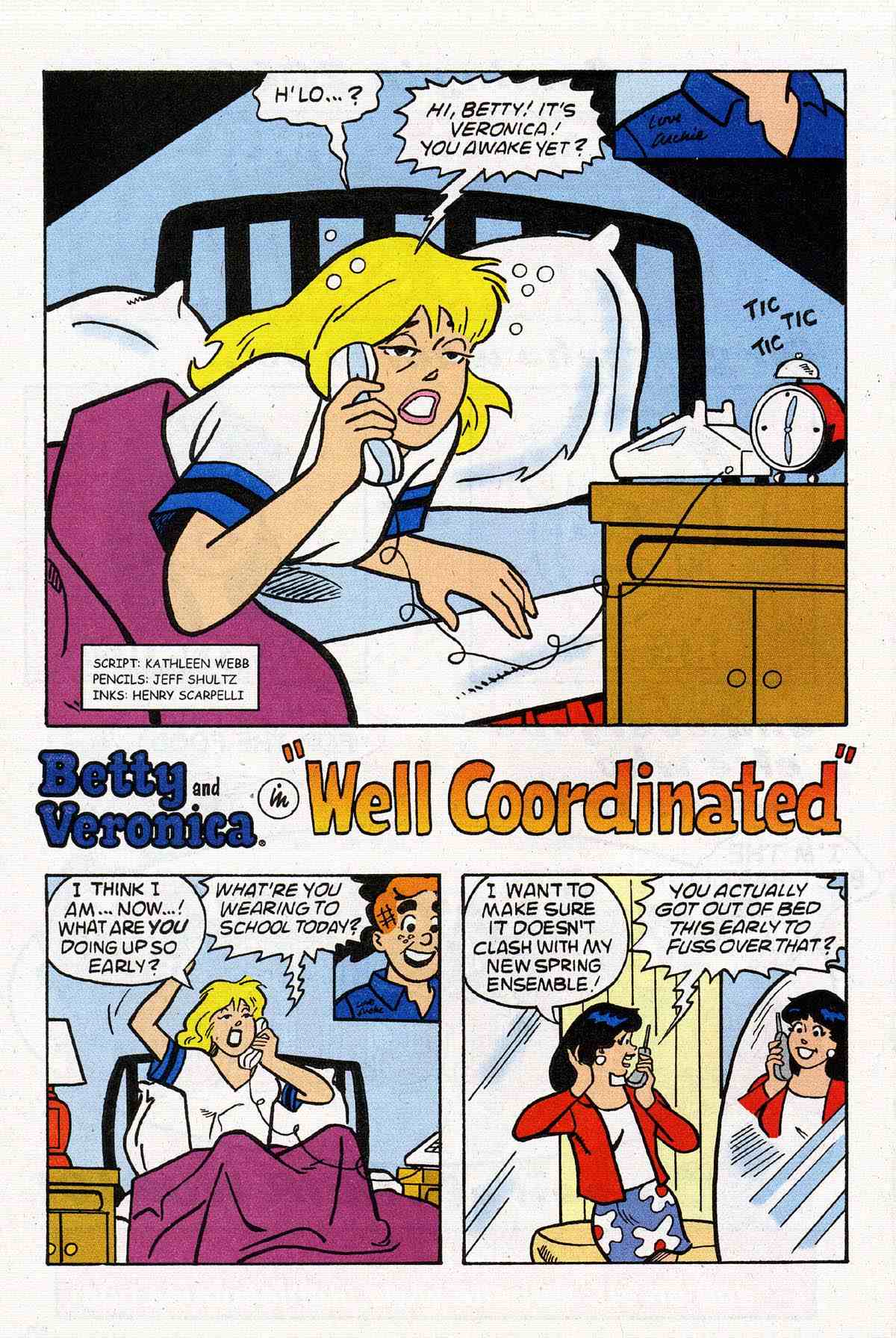 Read online Archie's Girls Betty and Veronica comic -  Issue #187 - 18