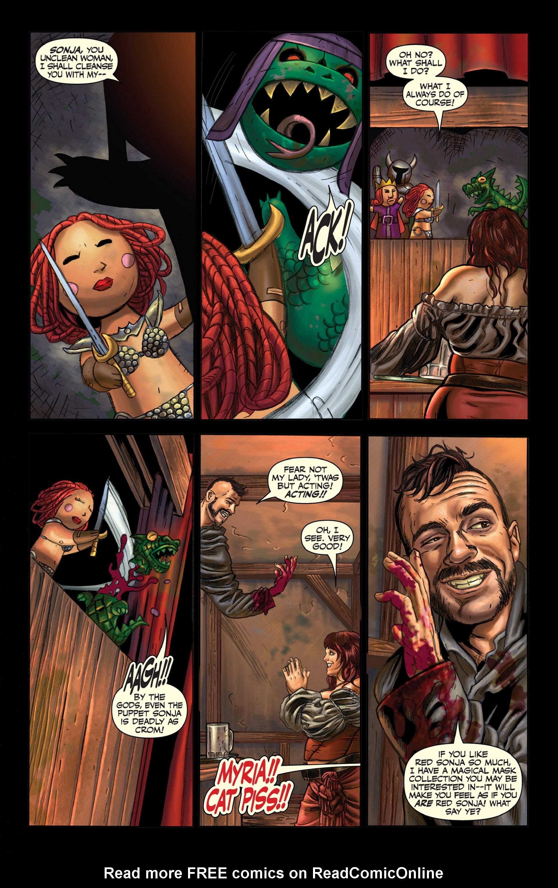 Read online Red Sonja (2005) comic -  Issue # _Annual 1 - 7