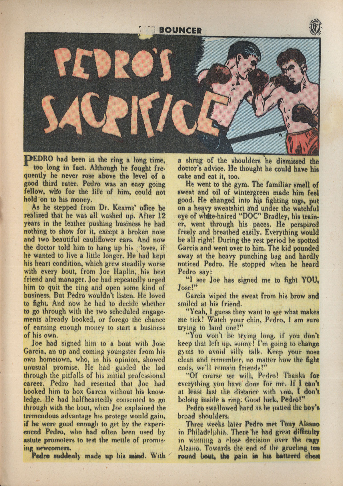 Read online The Bouncer (1944) comic -  Issue #13 - 25