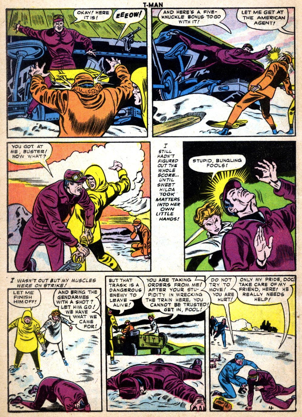 Read online T-Man: World Wide Trouble Shooter comic -  Issue #33 - 20