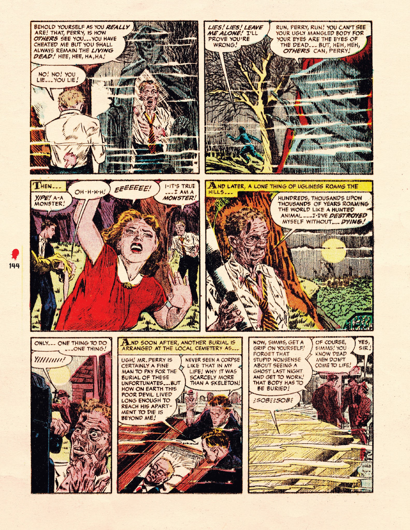 Read online Chilling Archives of Horror Comics comic -  Issue # TPB 21 - 145