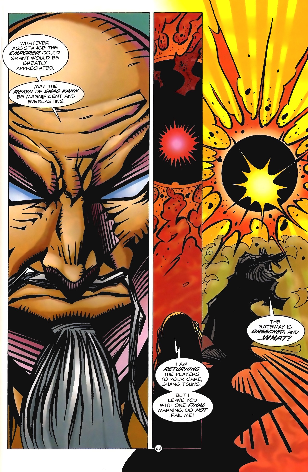 Read online Mortal Kombat (1994) comic -  Issue #6 - 24