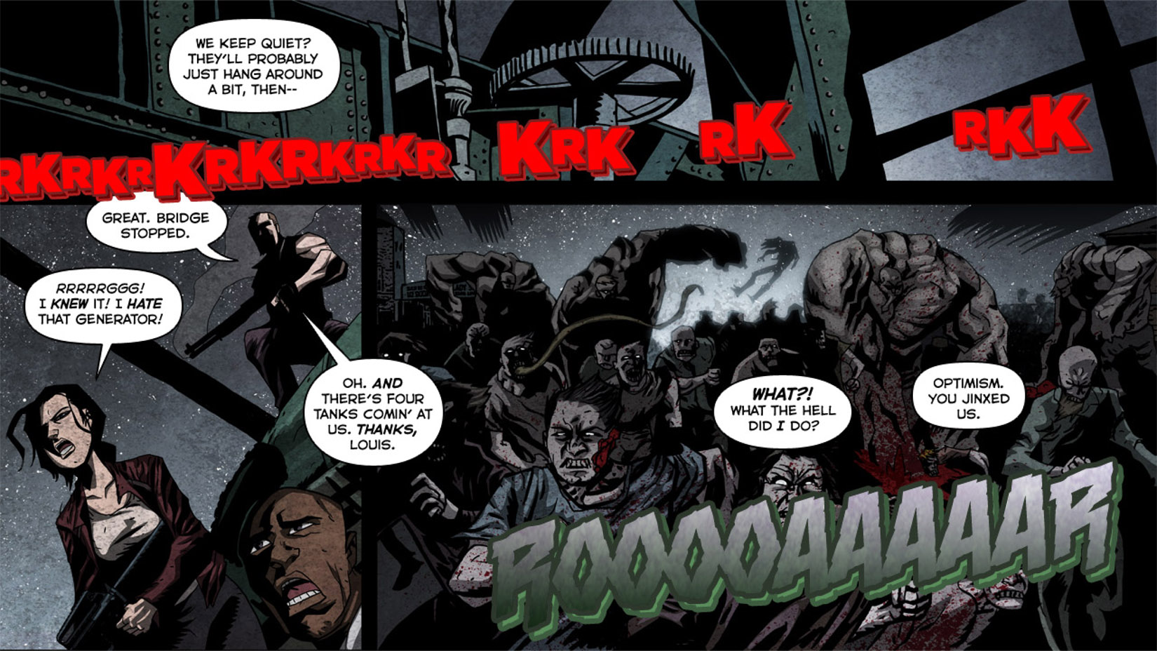 Read online Left 4 Dead: The Sacrifice comic -  Issue #4 - 37