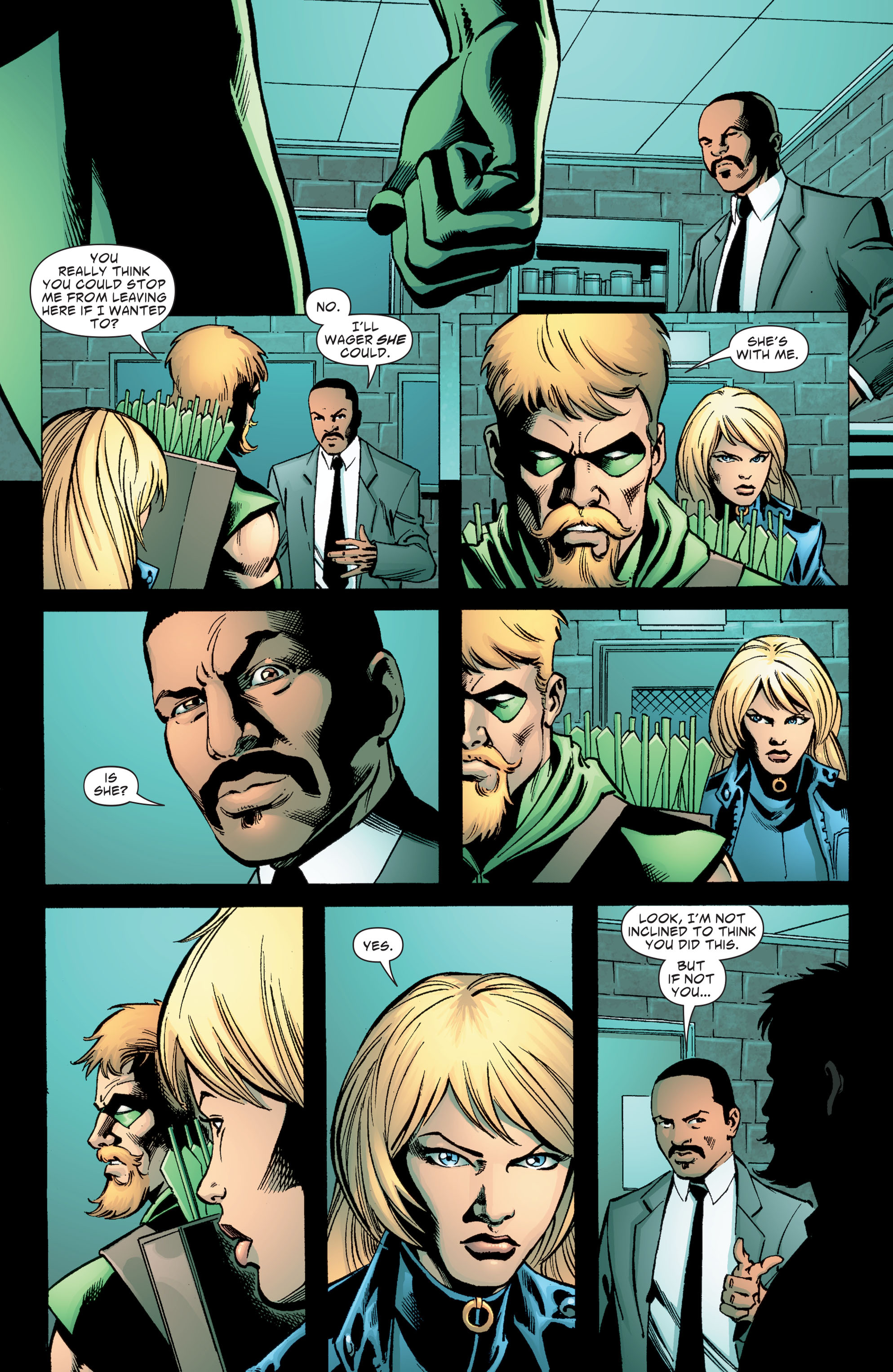 Read online Green Arrow/Black Canary comic -  Issue #18 - 10