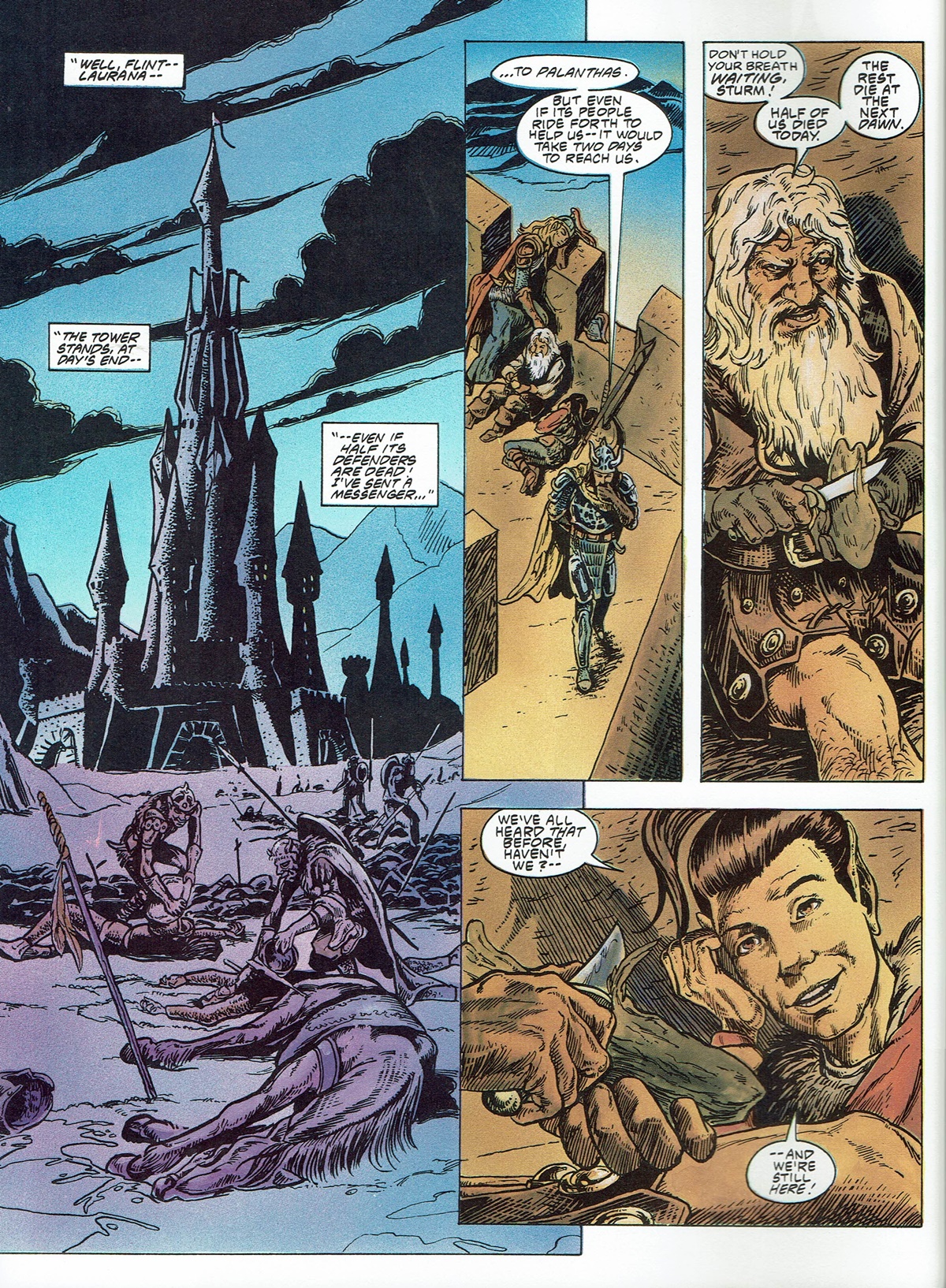Read online Dragonlance Saga comic -  Issue #5 - 60