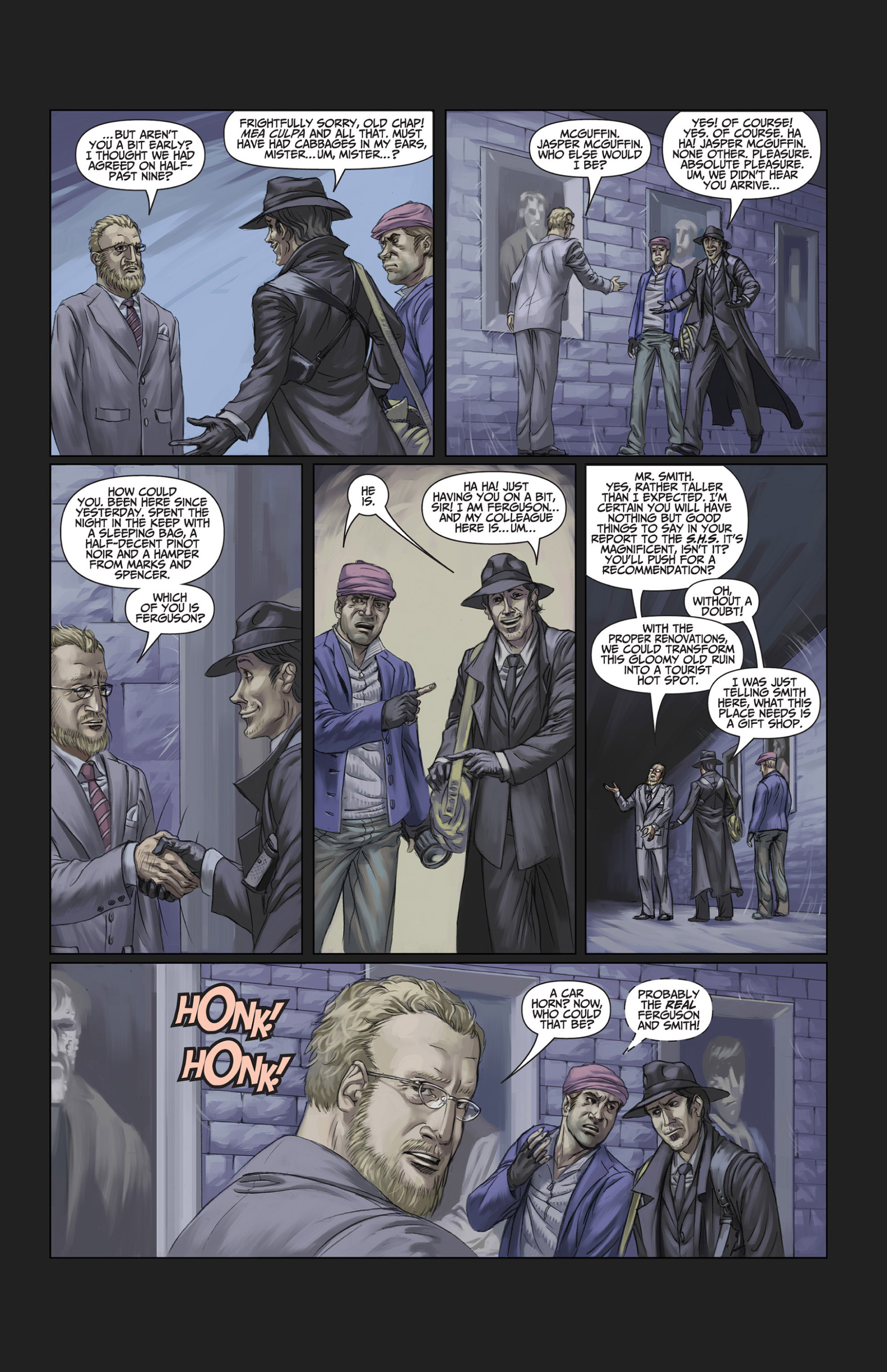 Read online The Adventures of Basil and Moebius comic -  Issue #2 - 30