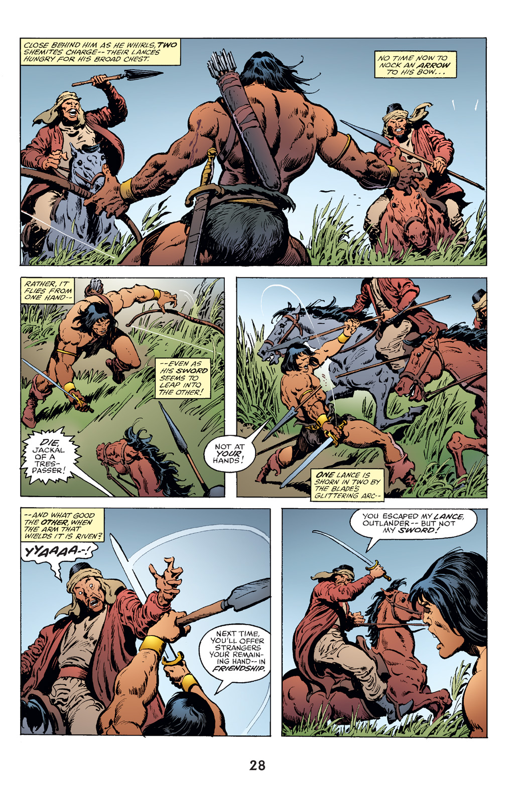 Read online The Chronicles of Conan comic -  Issue # TPB 14 (Part 1) - 28