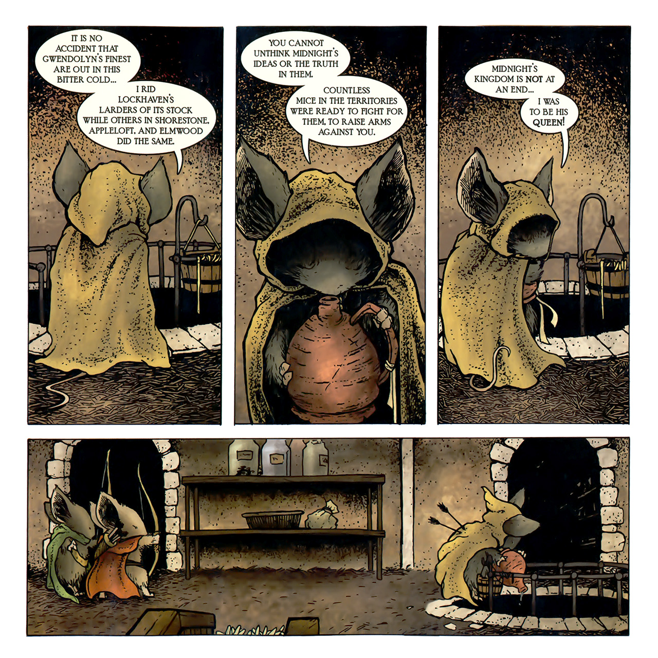 Read online Mouse Guard: Winter 1152 comic -  Issue #4 - 24