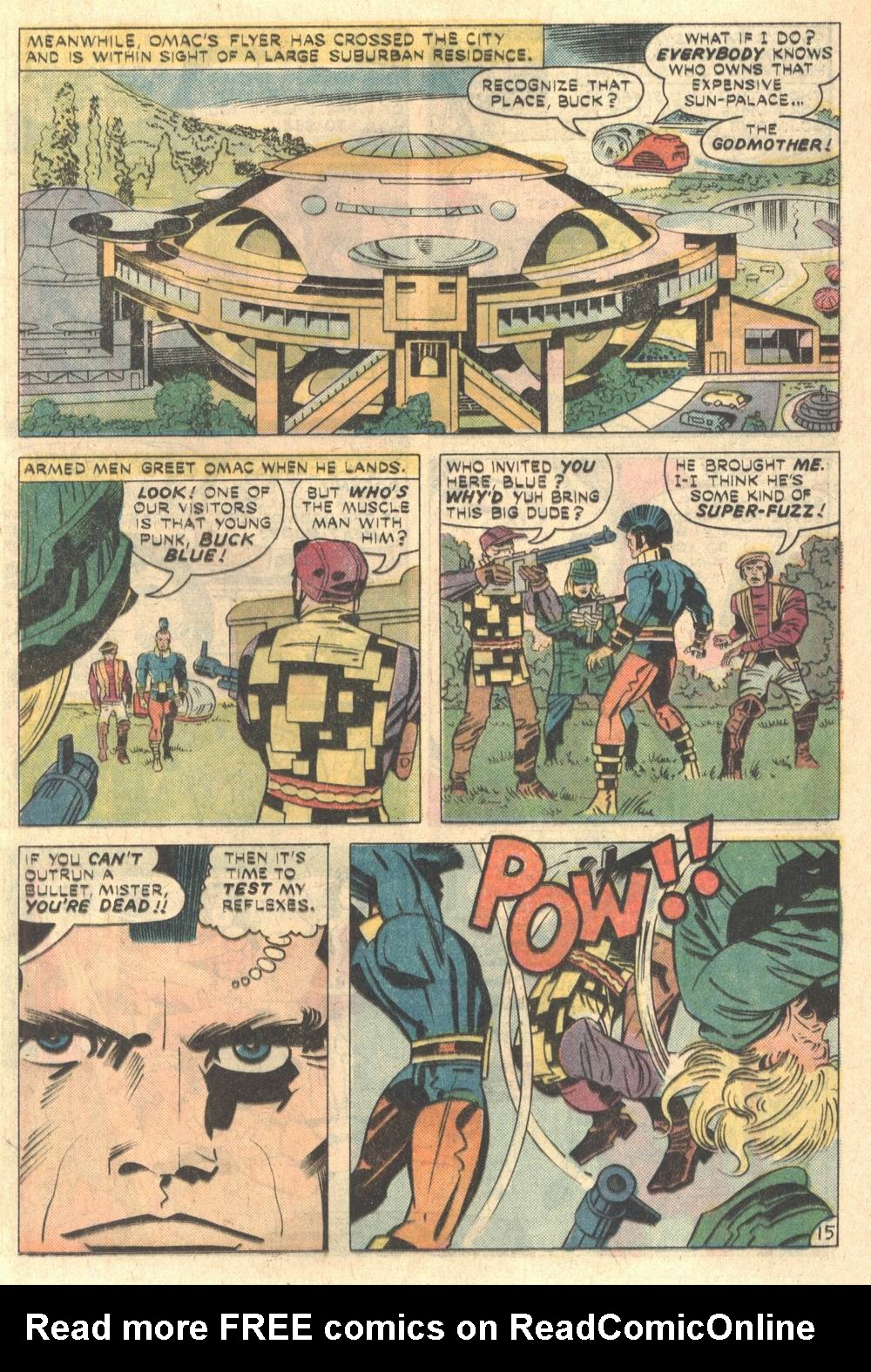 Read online OMAC (1974) comic -  Issue #5 - 15
