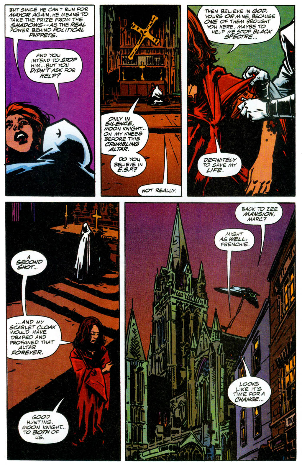 Read online Moon Knight (1998) comic -  Issue #2 - 10