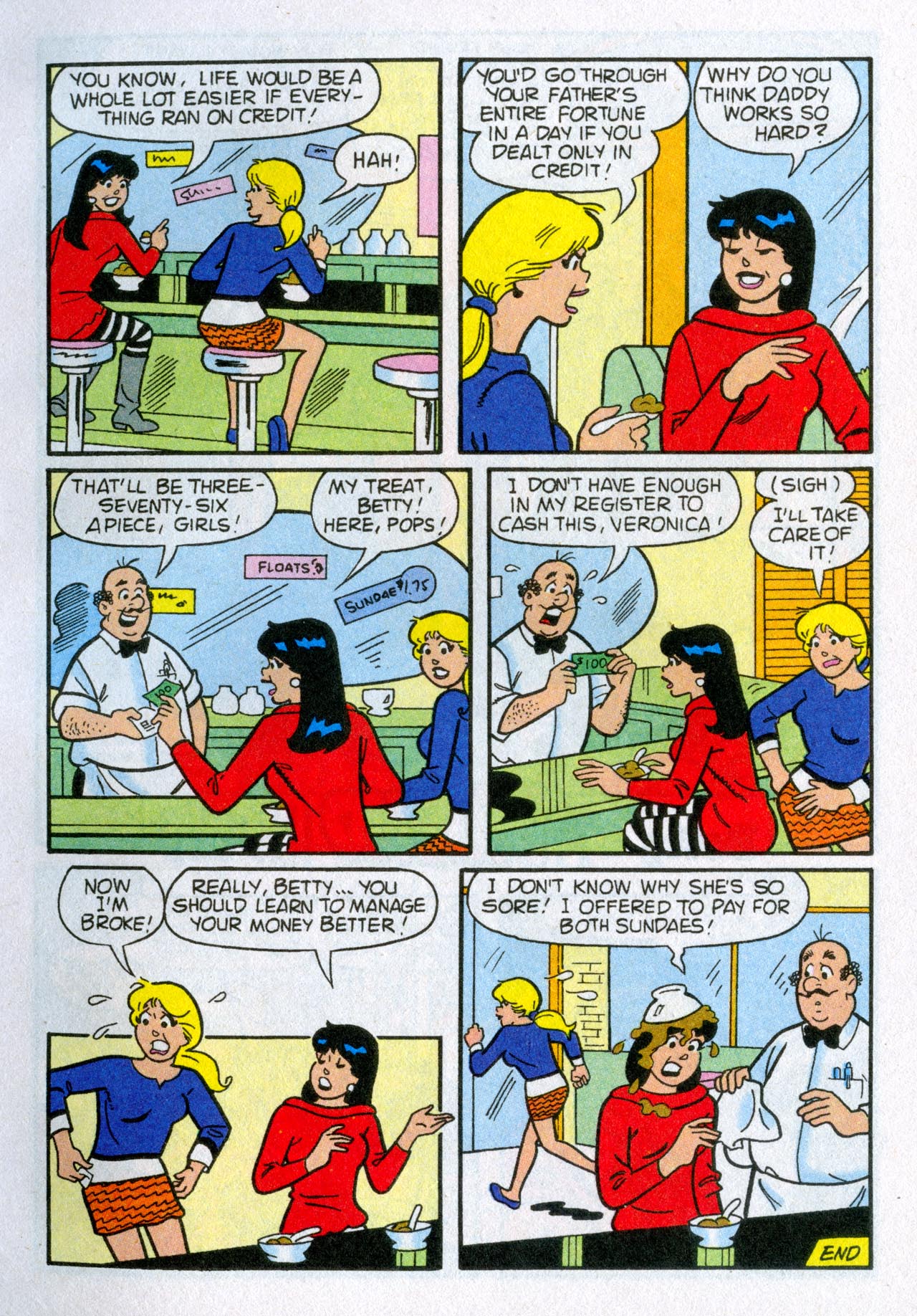Read online Betty and Veronica Double Digest comic -  Issue #242 - 71