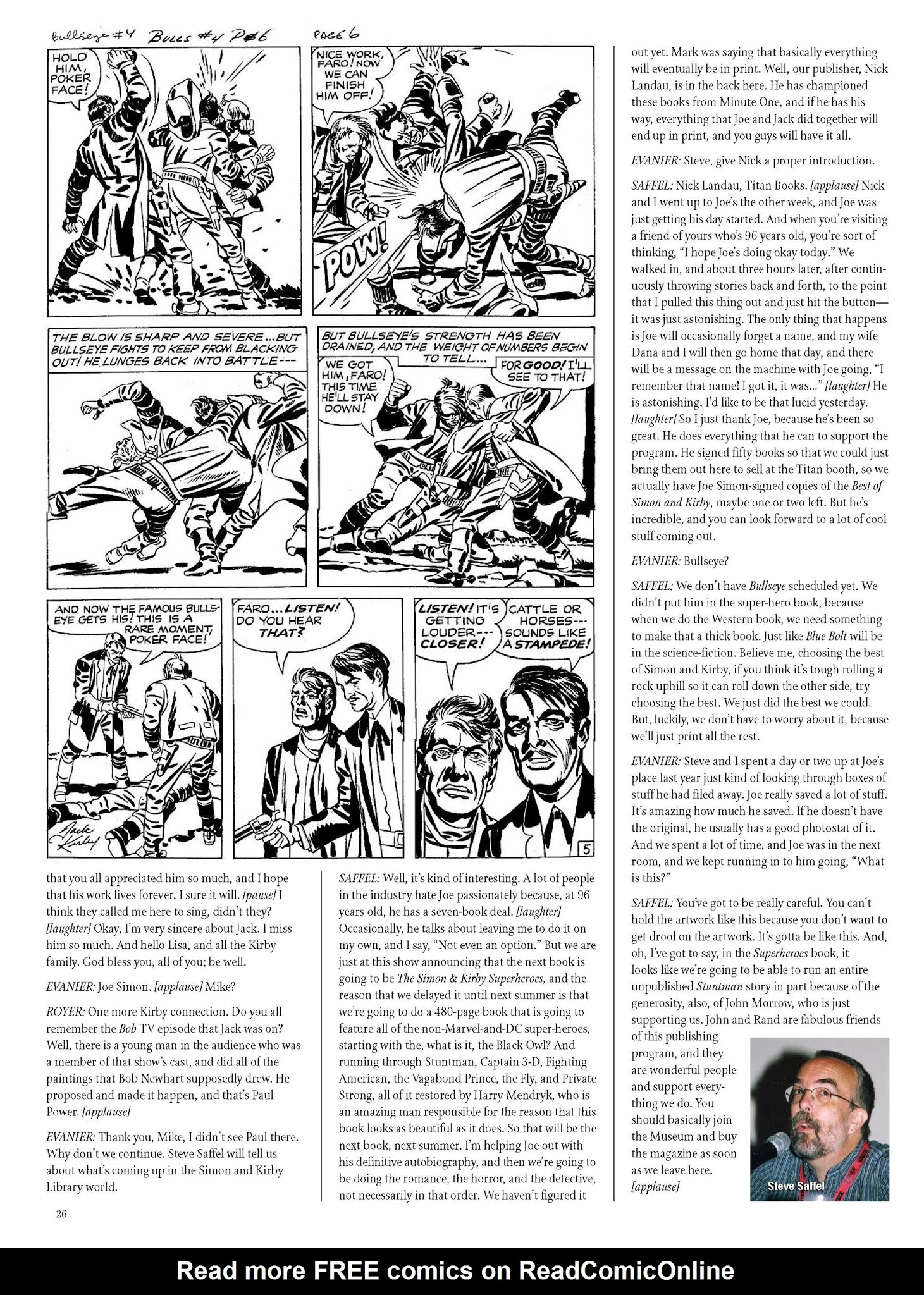 Read online The Jack Kirby Collector comic -  Issue #56 - 26