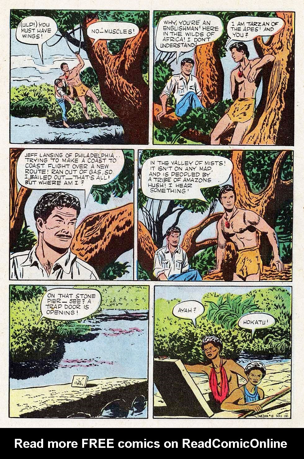 Read online Tarzan (1948) comic -  Issue #18 - 11