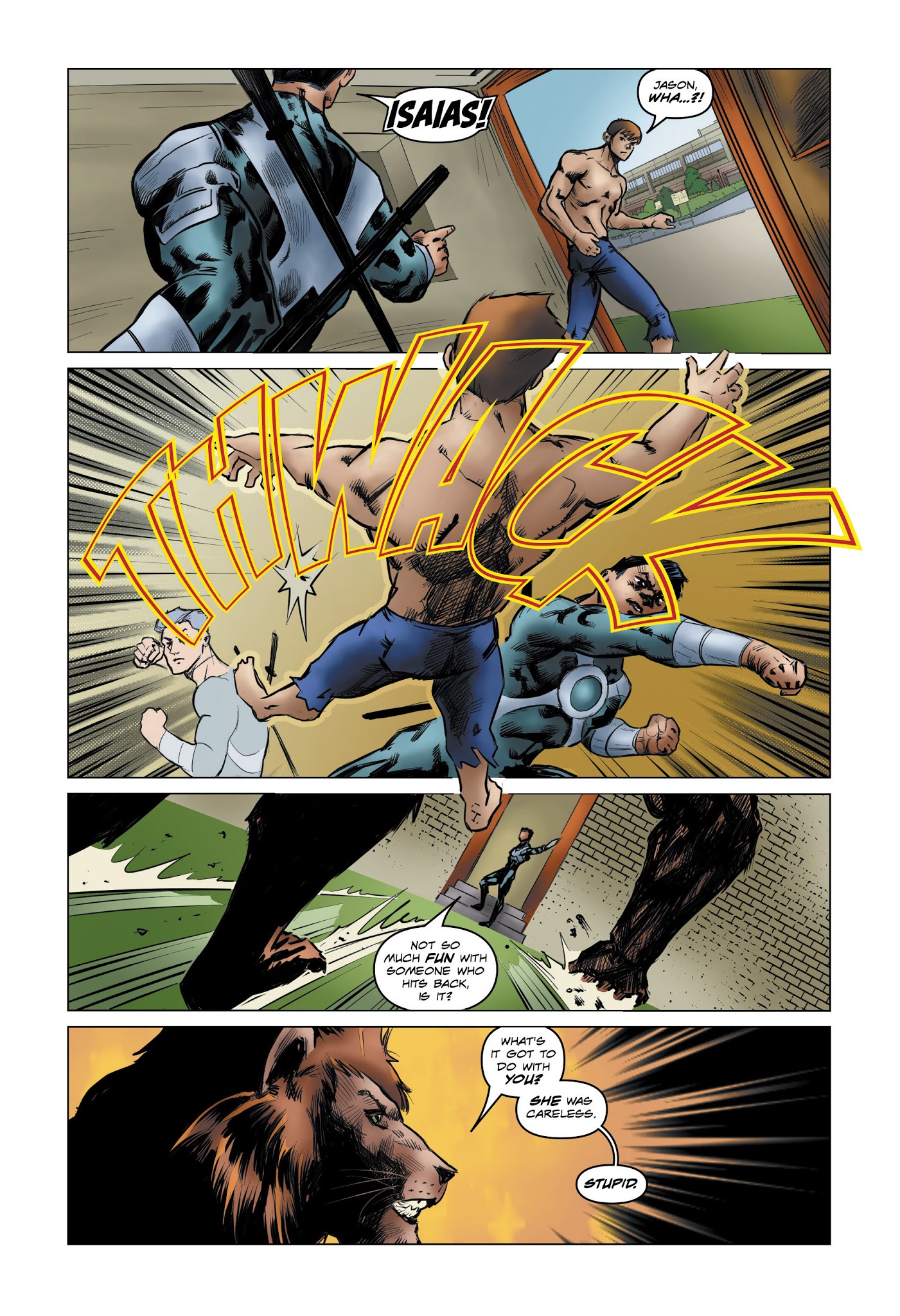 Read online Alpha Gods: Revelation comic -  Issue #3 - 6