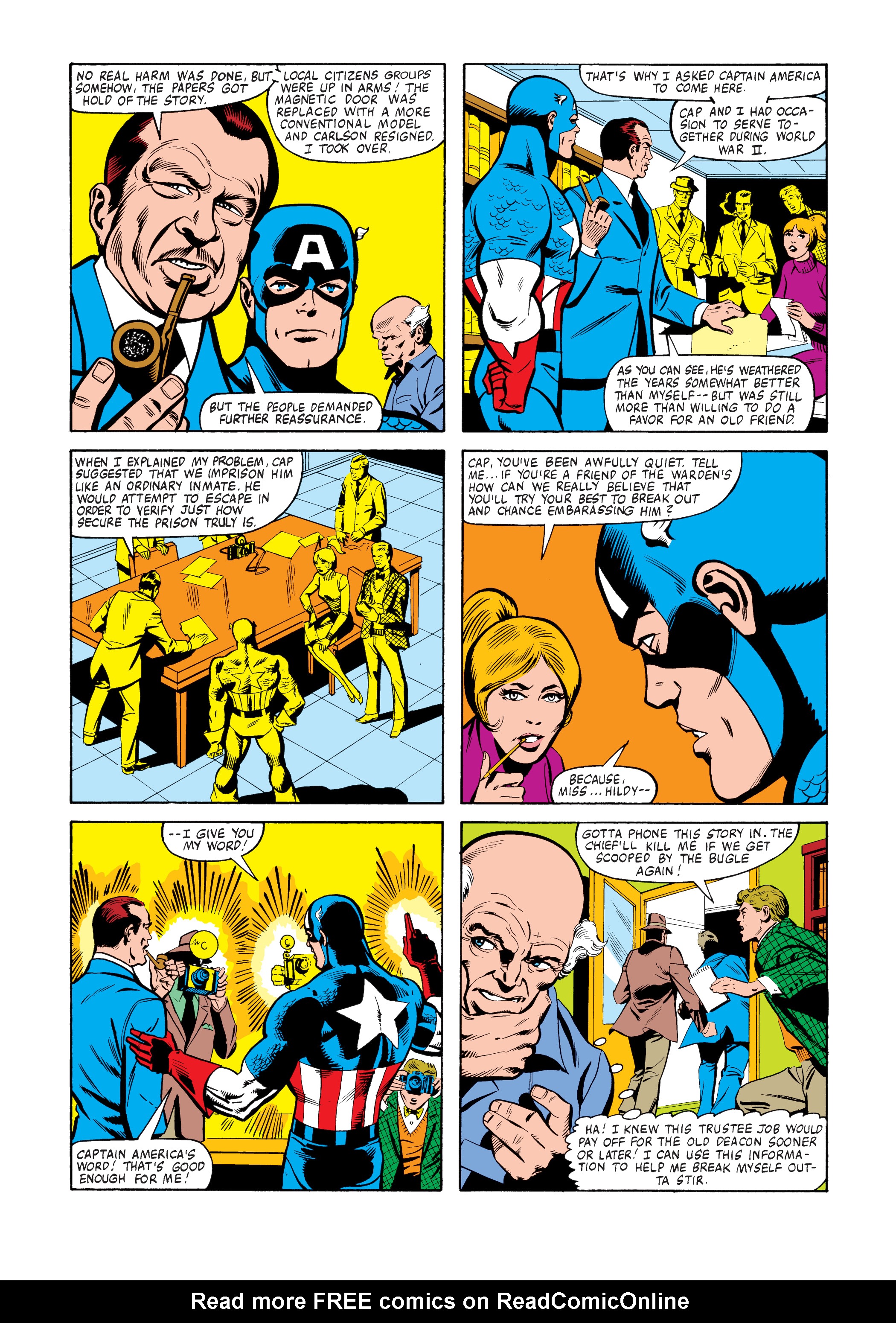 Read online Marvel Masterworks: Captain America comic -  Issue # TPB 14 (Part 3) - 87