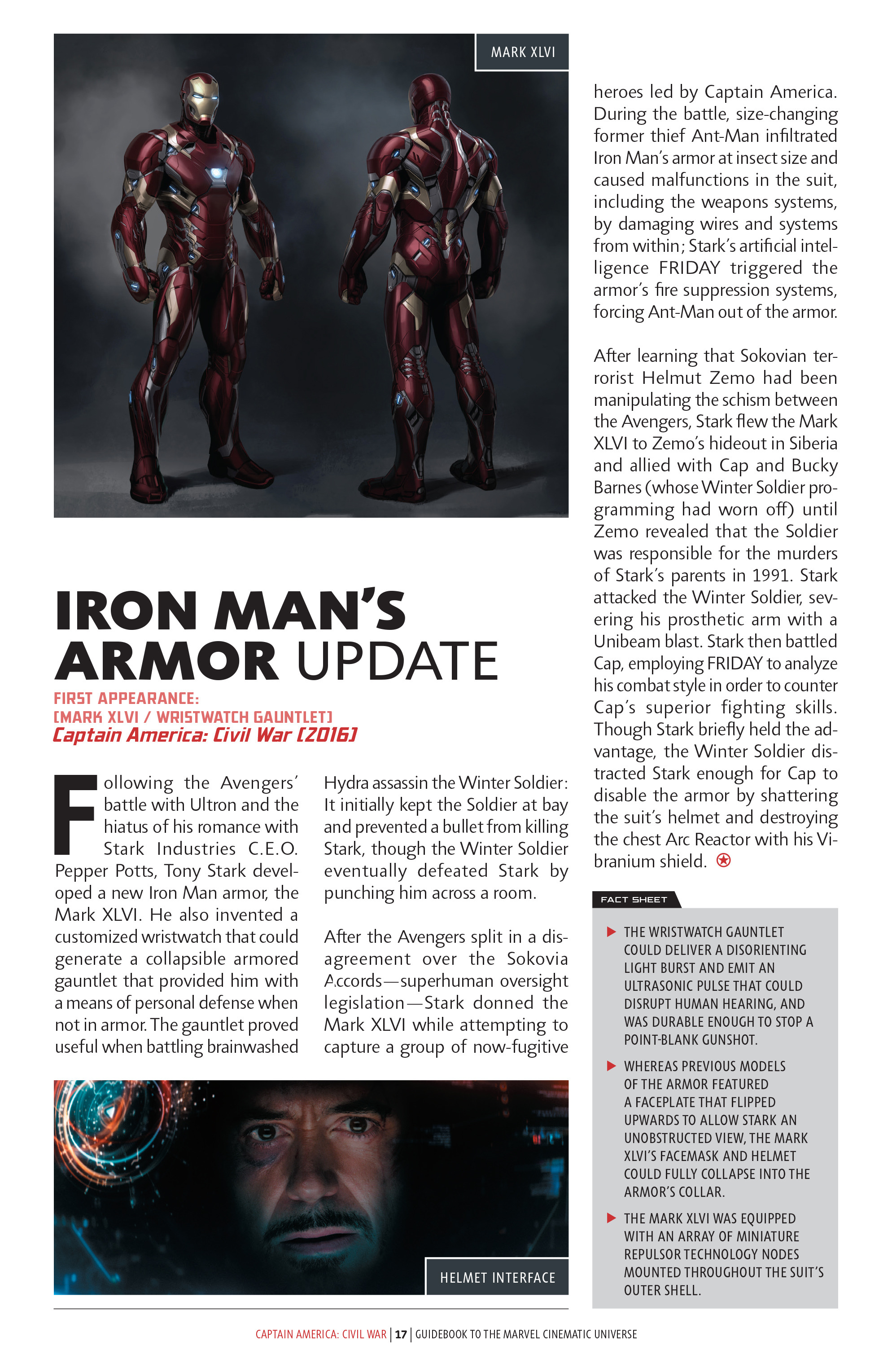 Read online Guidebook to the Marvel Cinematic Universe - Marvel's Captain America: Civil War comic -  Issue # Full - 19