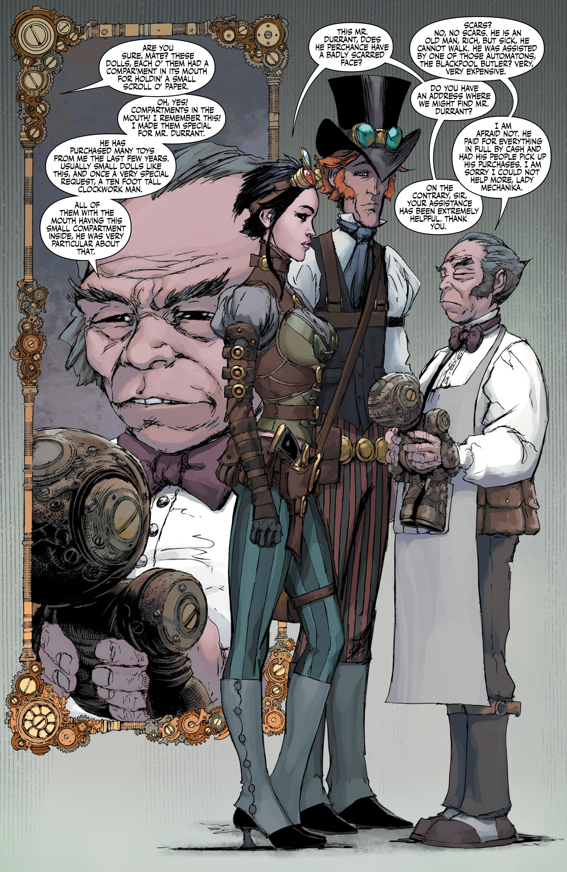 Read online Lady Mechanika: The Lost Boys of West Abbey comic -  Issue #2 - 18