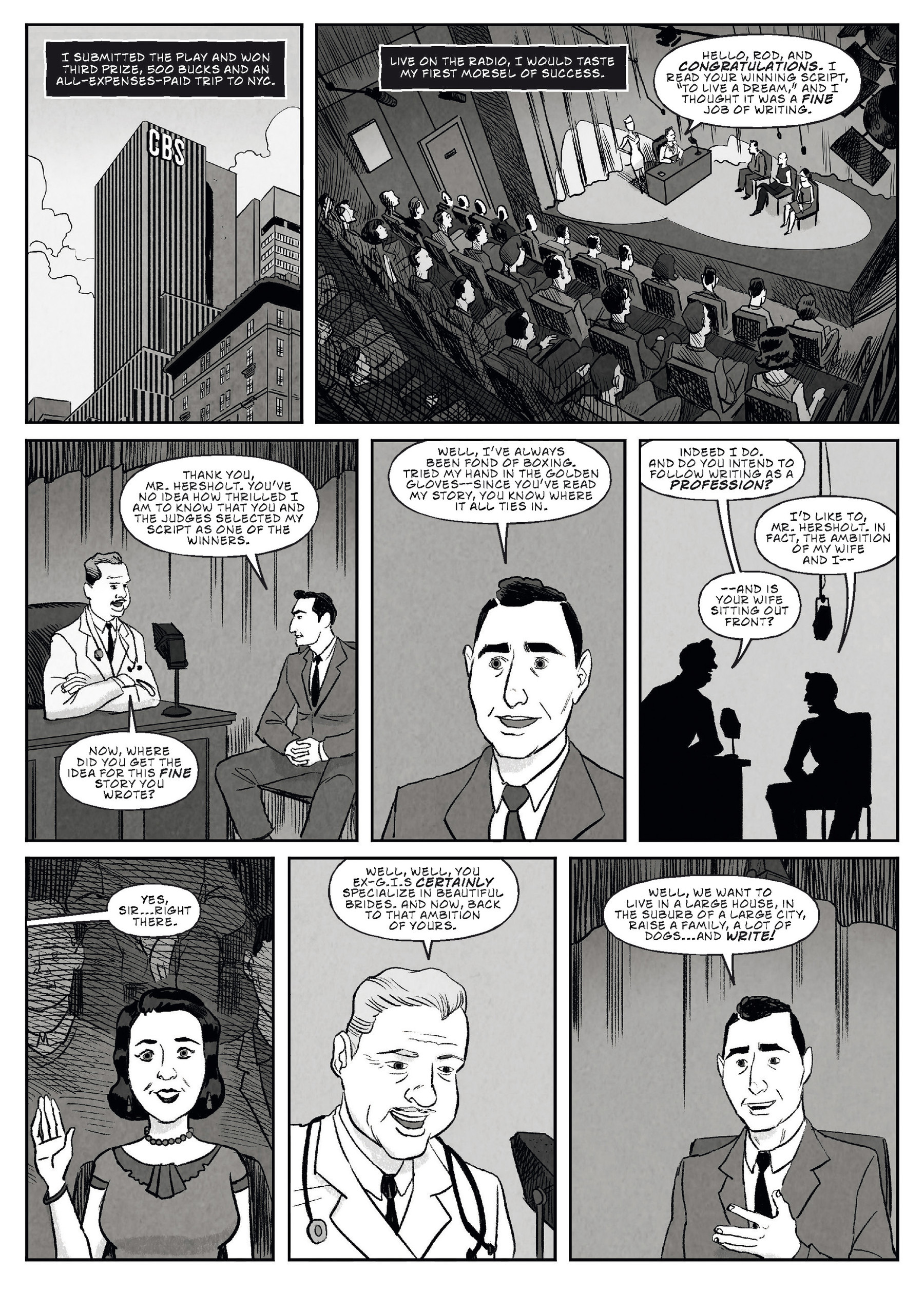 Read online The Twilight Man: Rod Serling and the Birth of Television comic -  Issue # TPB (Part 1) - 72