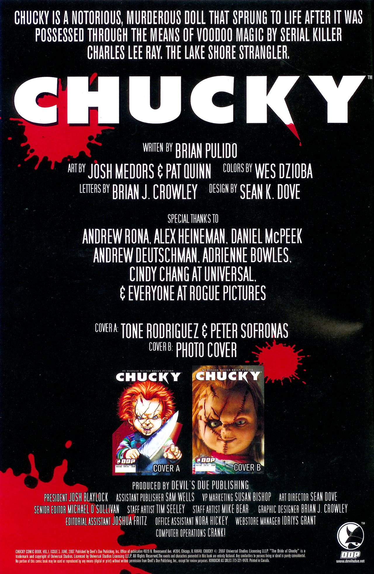 Read online Chucky comic -  Issue #3 - 3